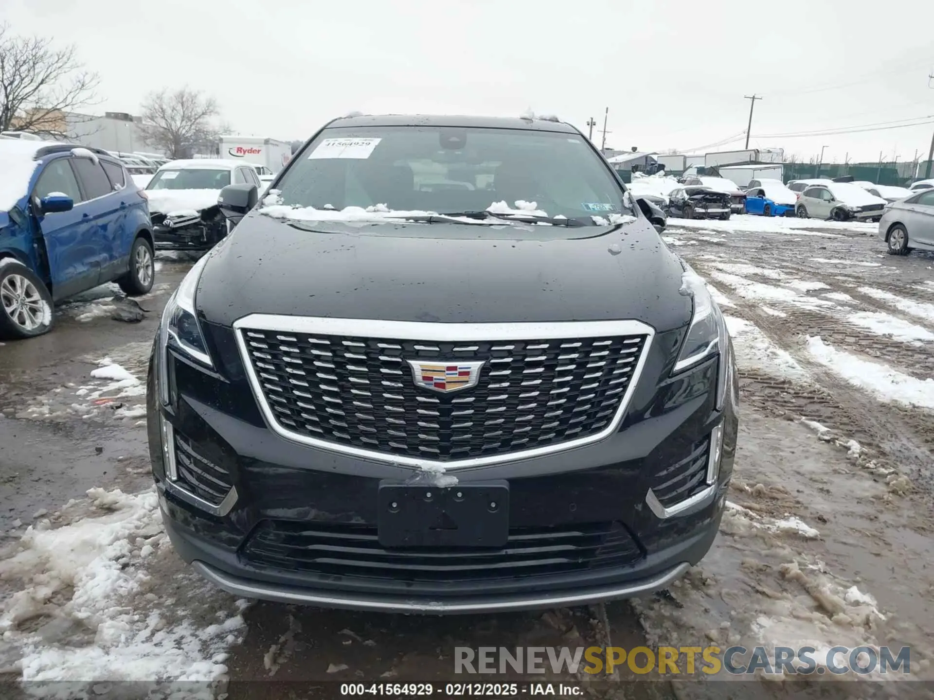 11 Photograph of a damaged car 1GYKNDRS0MZ220904 CADILLAC XT5 2021