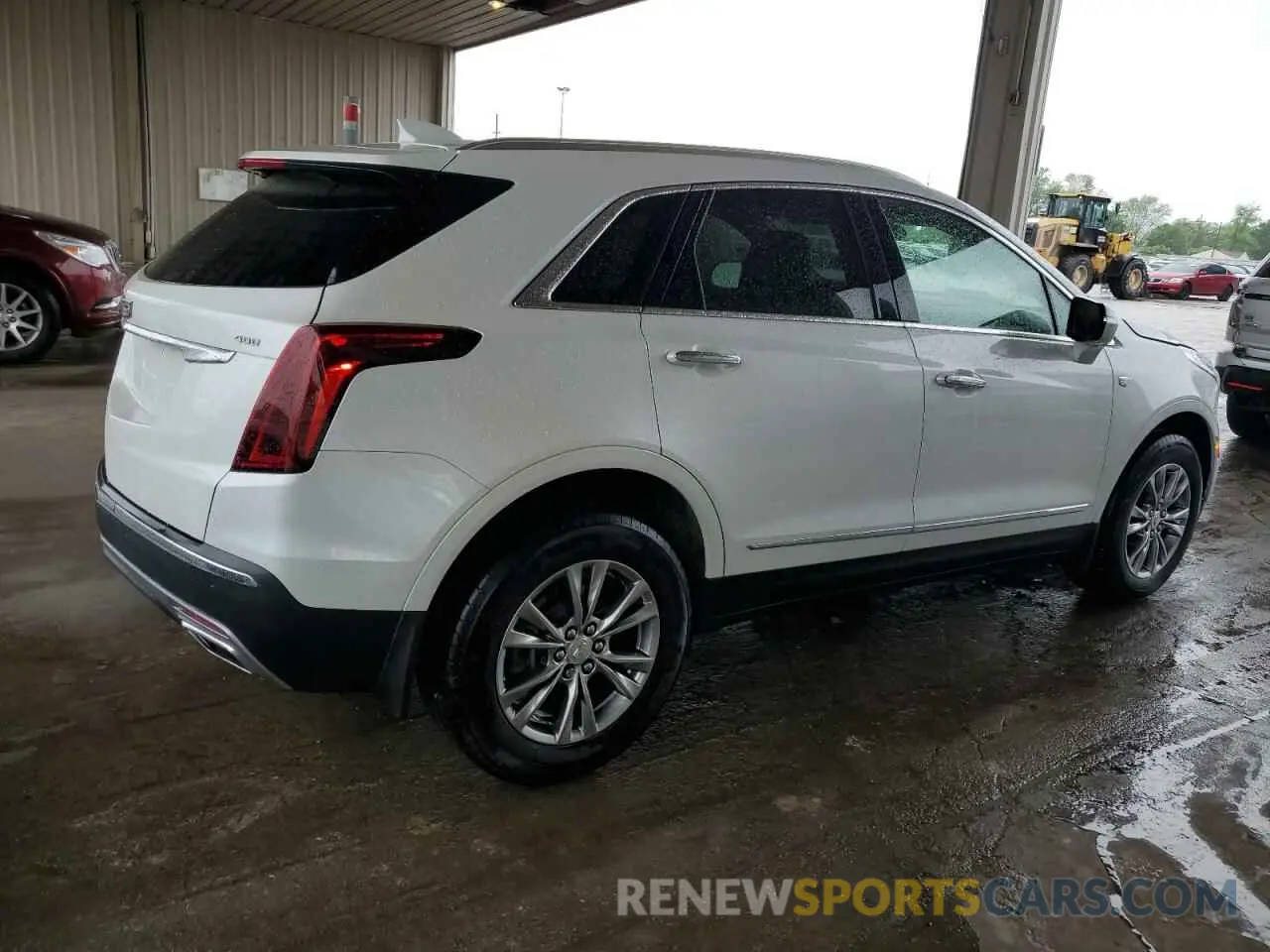 3 Photograph of a damaged car 1GYKNDRS1MZ191350 CADILLAC XT5 2021