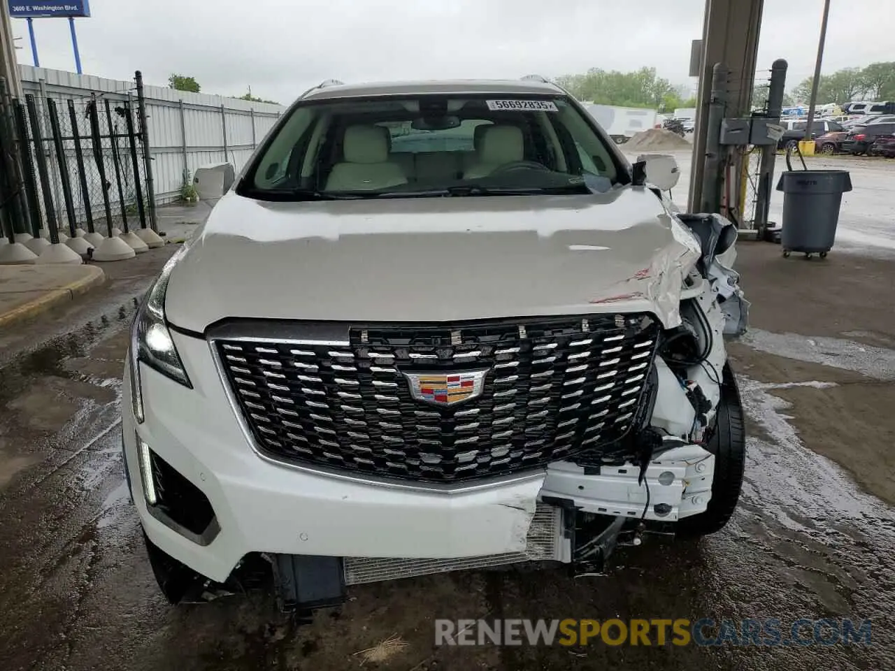 5 Photograph of a damaged car 1GYKNDRS1MZ191350 CADILLAC XT5 2021