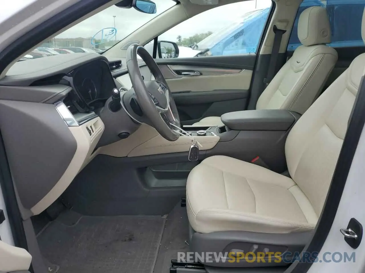 7 Photograph of a damaged car 1GYKNDRS1MZ191350 CADILLAC XT5 2021