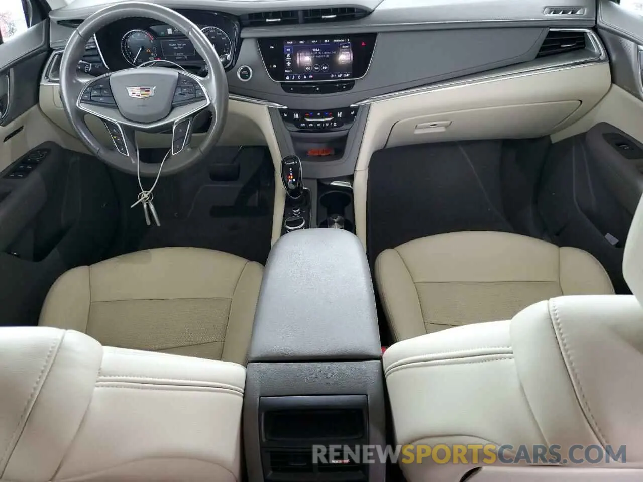 8 Photograph of a damaged car 1GYKNDRS1MZ191350 CADILLAC XT5 2021