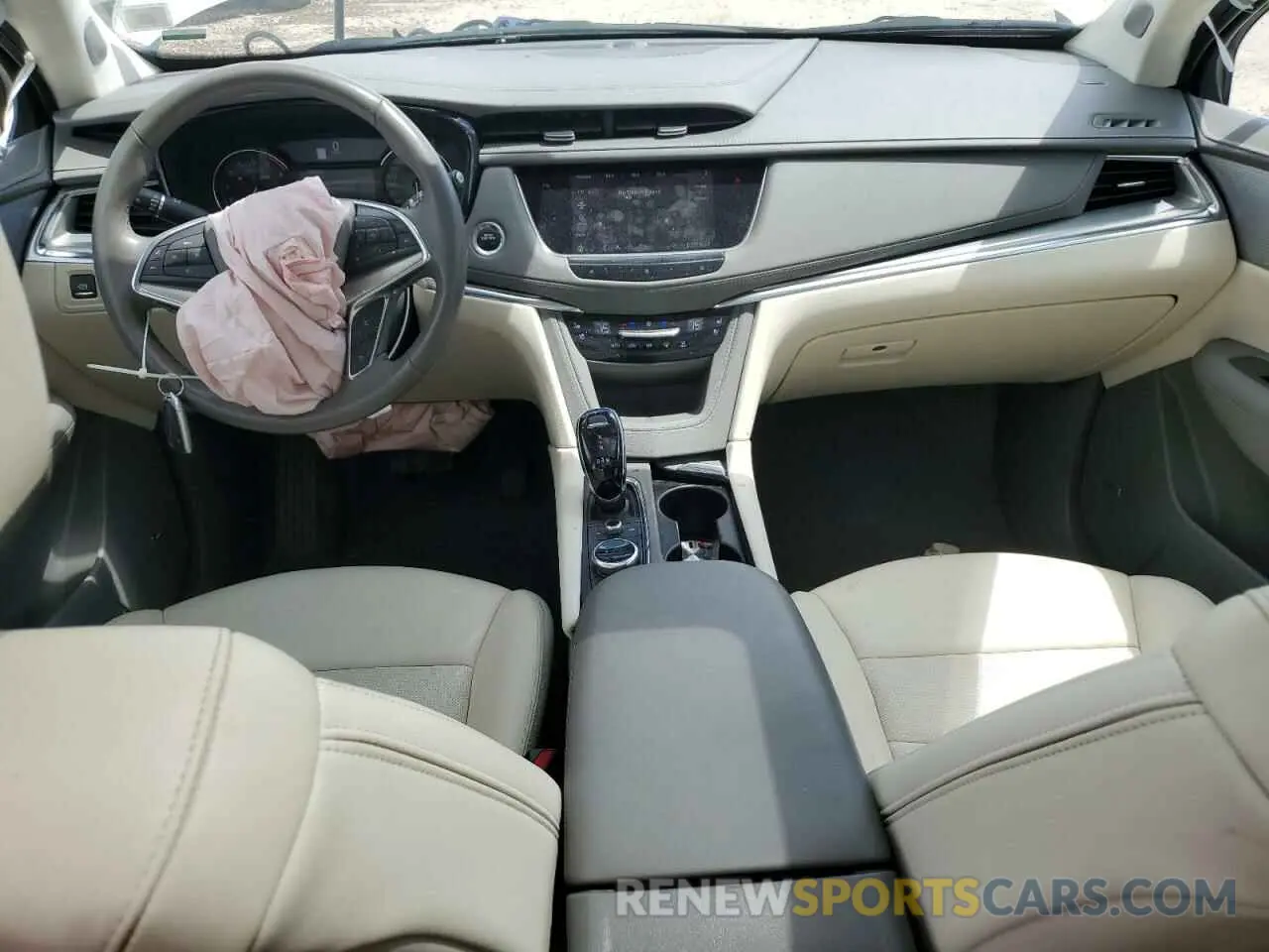 8 Photograph of a damaged car 1GYKNDRS4MZ123320 CADILLAC XT5 2021