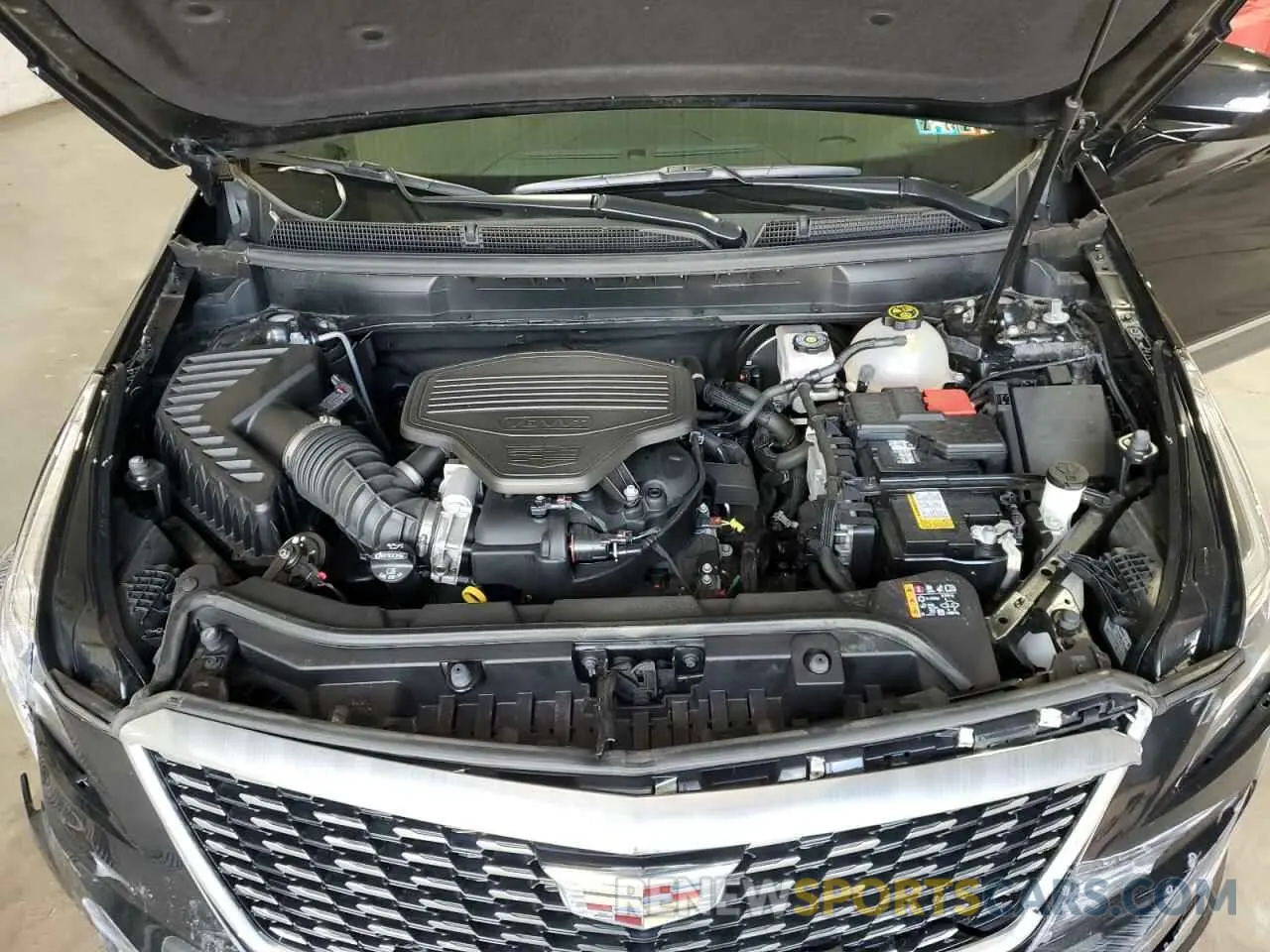 12 Photograph of a damaged car 1GYKNDRS6MZ137347 CADILLAC XT5 2021