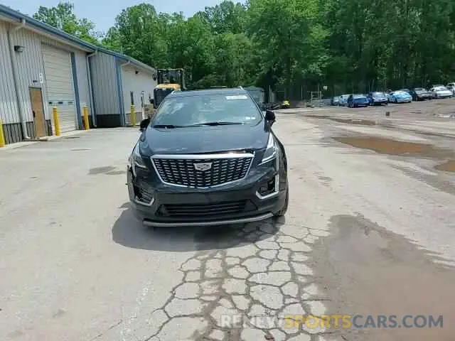 14 Photograph of a damaged car 1GYKNDRS6MZ137347 CADILLAC XT5 2021