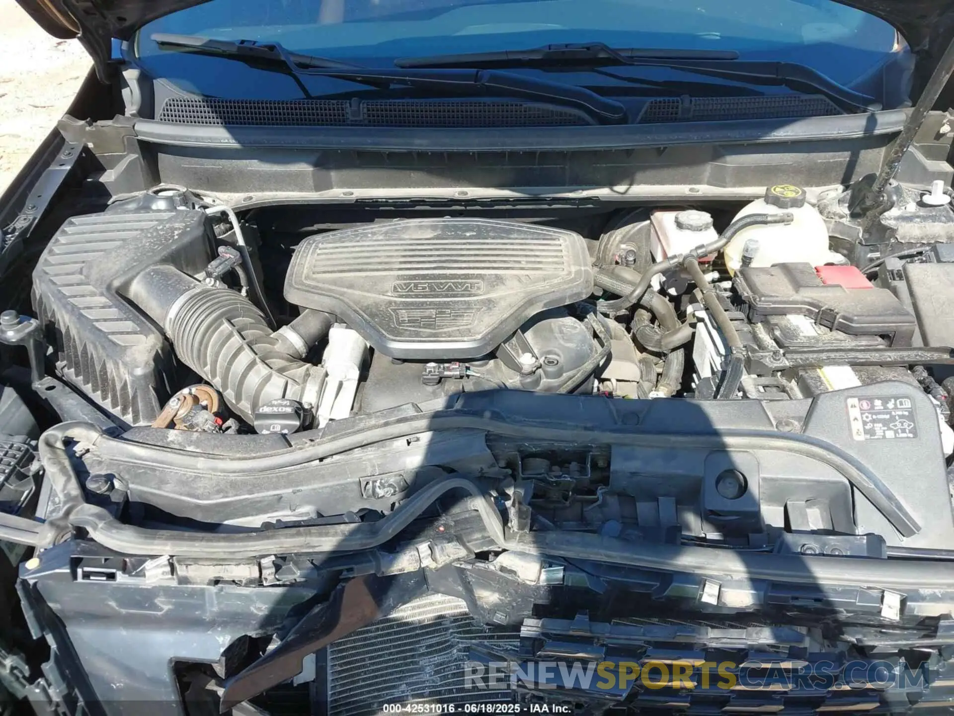 10 Photograph of a damaged car 1GYKNDRS6MZ156366 CADILLAC XT5 2021