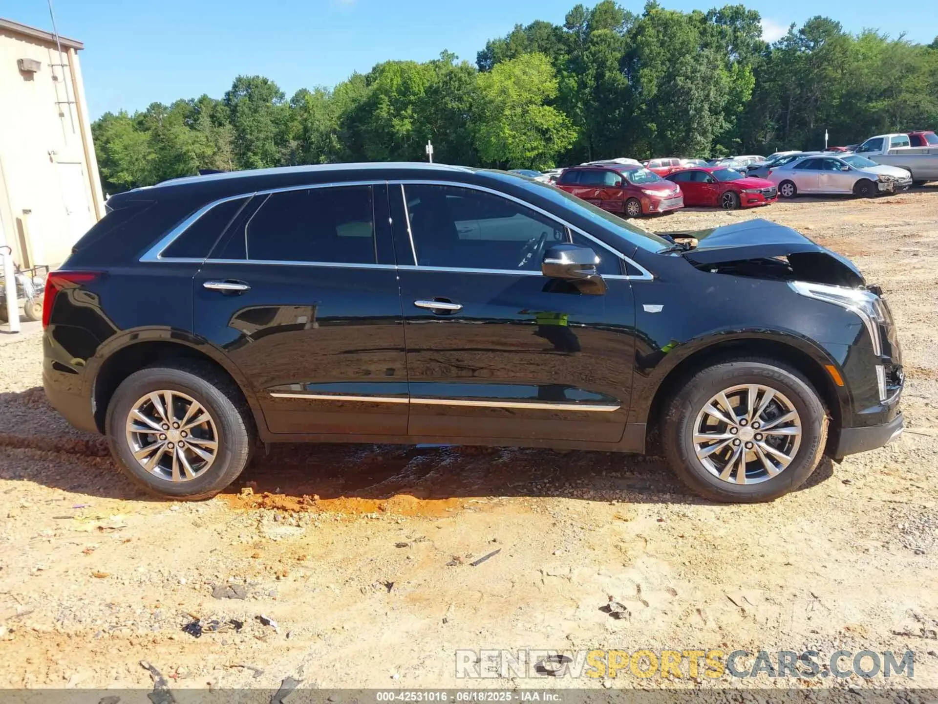 13 Photograph of a damaged car 1GYKNDRS6MZ156366 CADILLAC XT5 2021