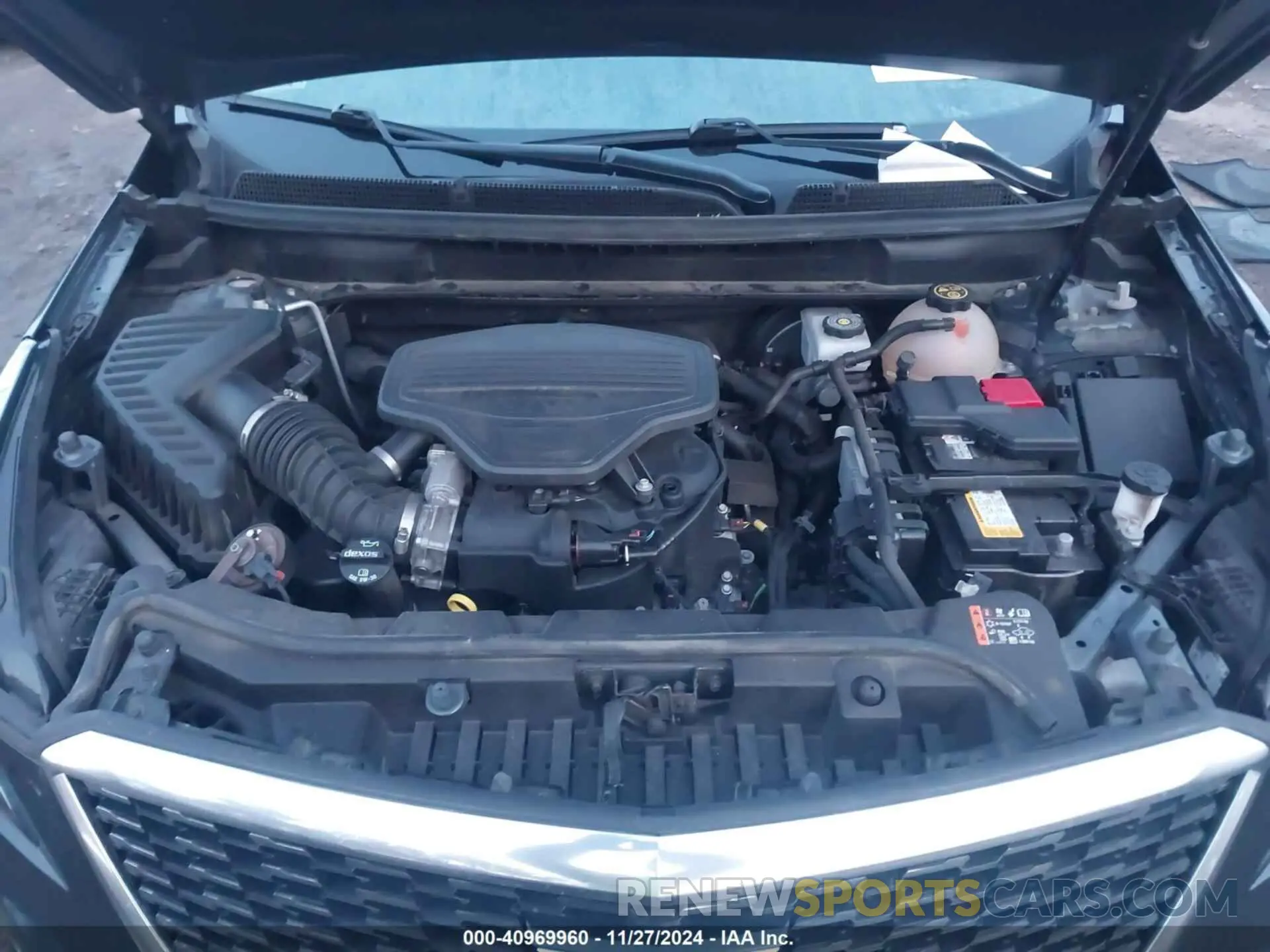 10 Photograph of a damaged car 1GYKNDRS8MZ138788 CADILLAC XT5 2021