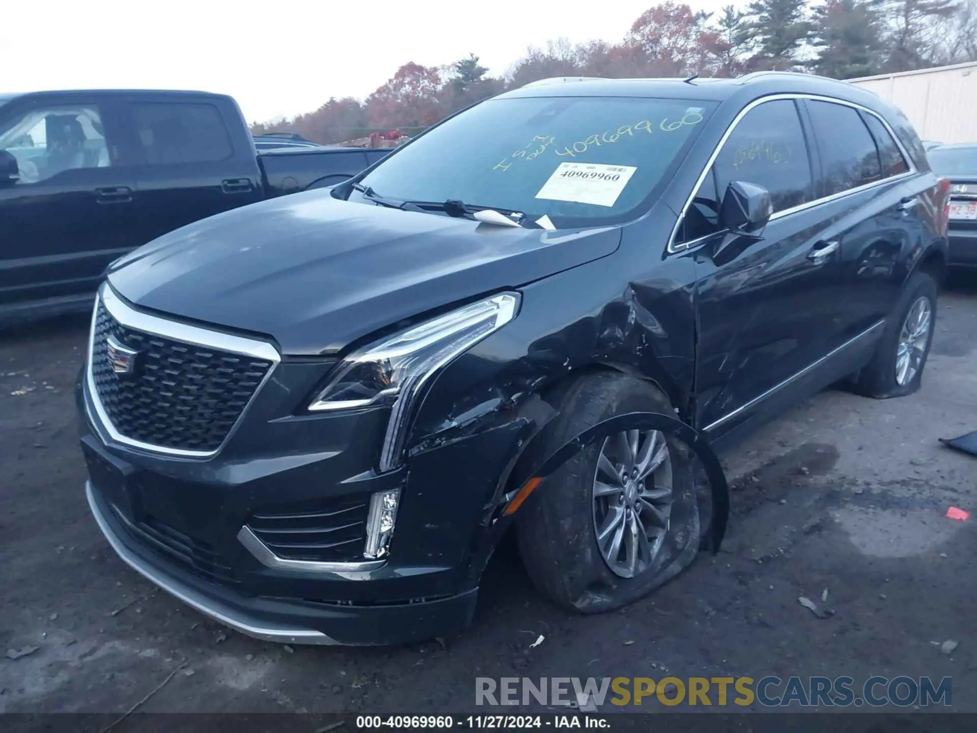 2 Photograph of a damaged car 1GYKNDRS8MZ138788 CADILLAC XT5 2021