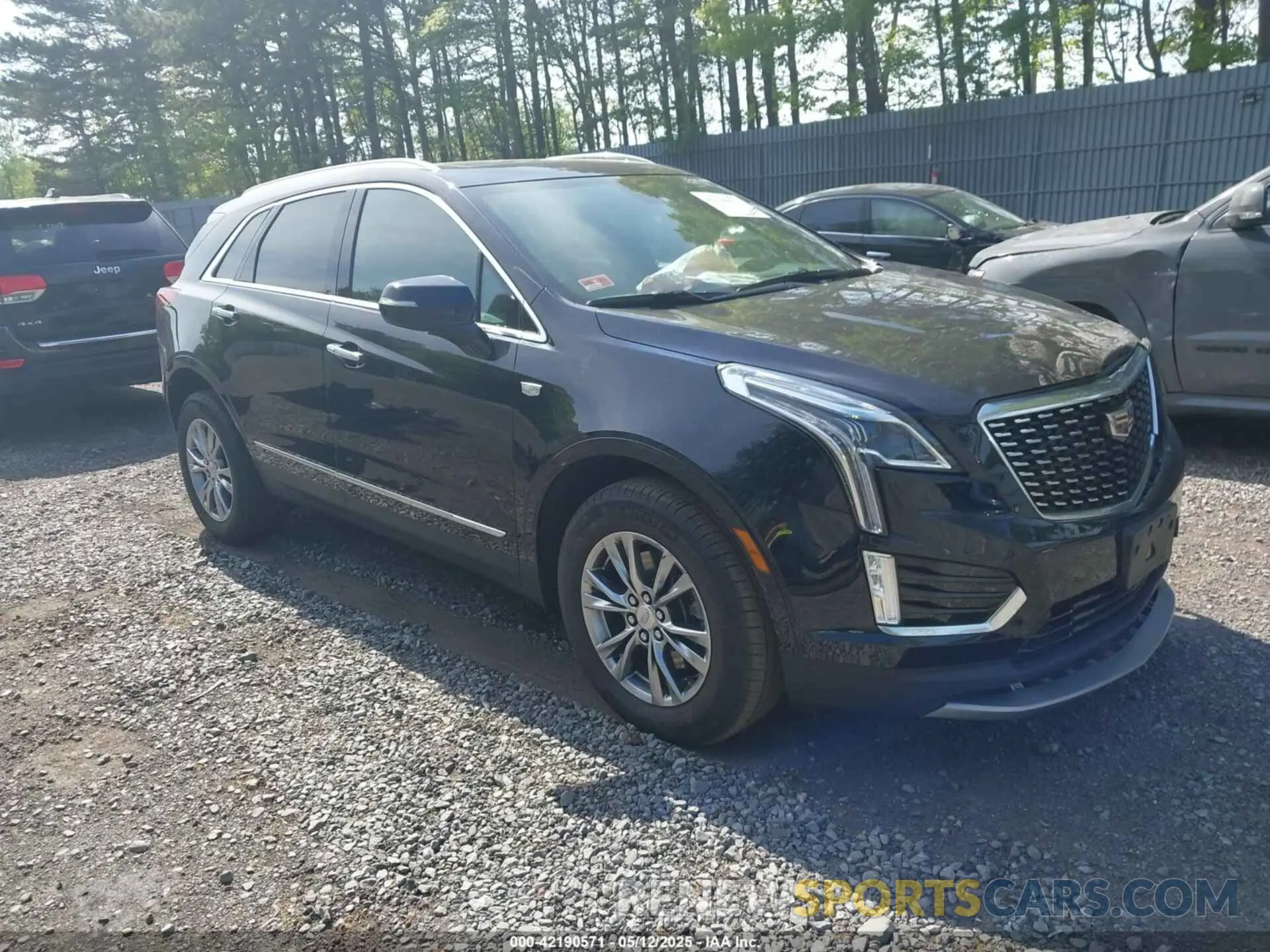 1 Photograph of a damaged car 1GYKNDRS8MZ217572 CADILLAC XT5 2021