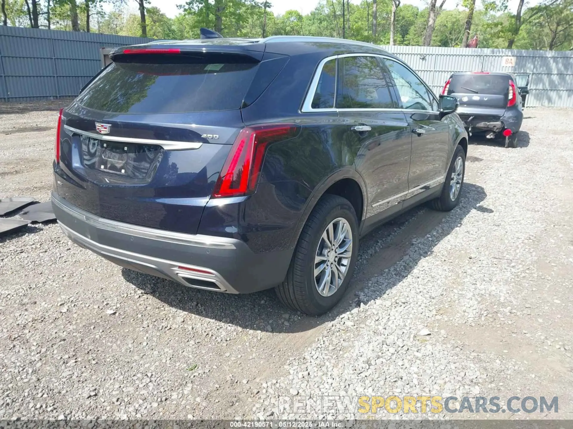 4 Photograph of a damaged car 1GYKNDRS8MZ217572 CADILLAC XT5 2021