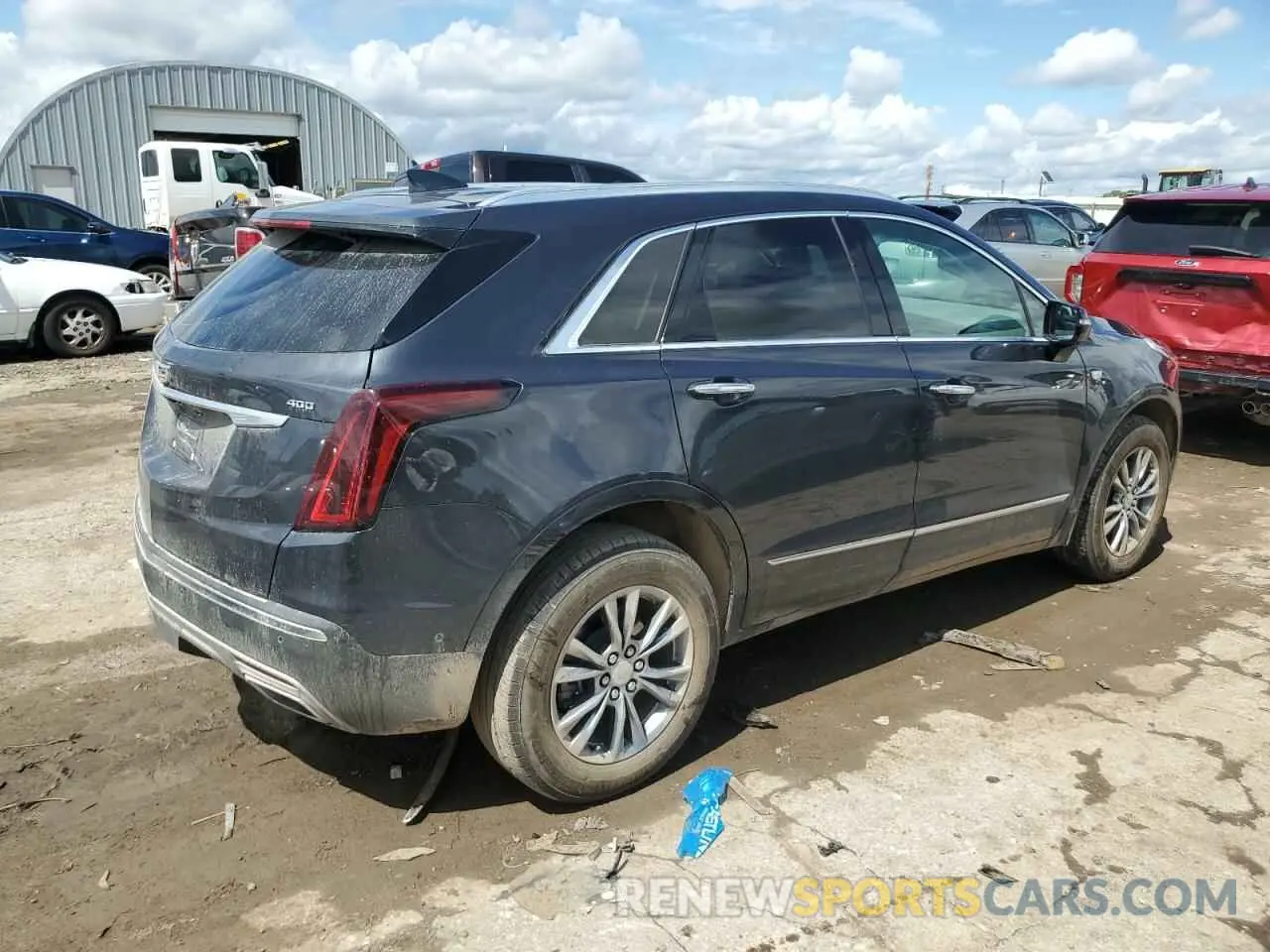 3 Photograph of a damaged car 1GYKNDRSXMZ138761 CADILLAC XT5 2021