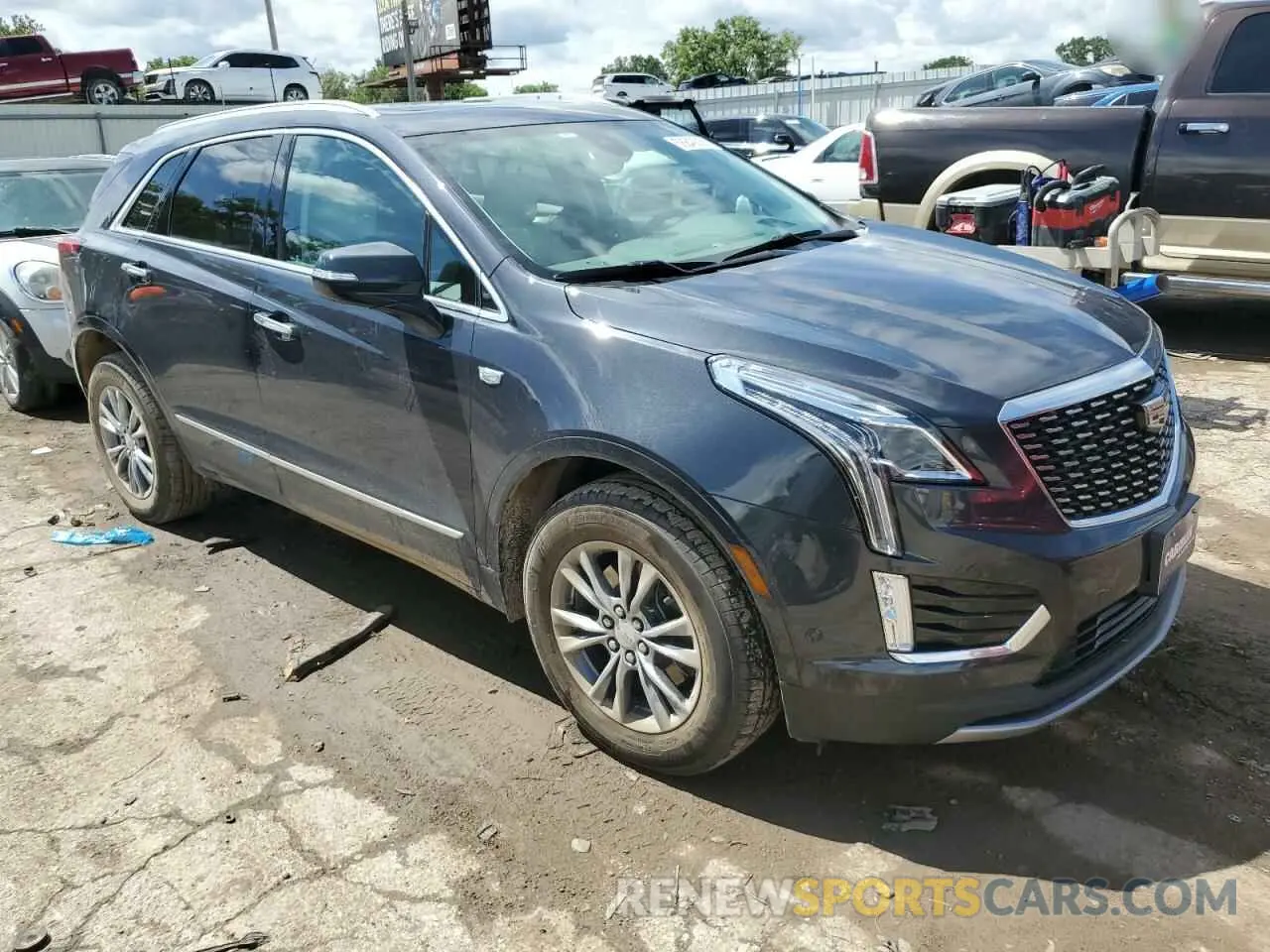 4 Photograph of a damaged car 1GYKNDRSXMZ138761 CADILLAC XT5 2021