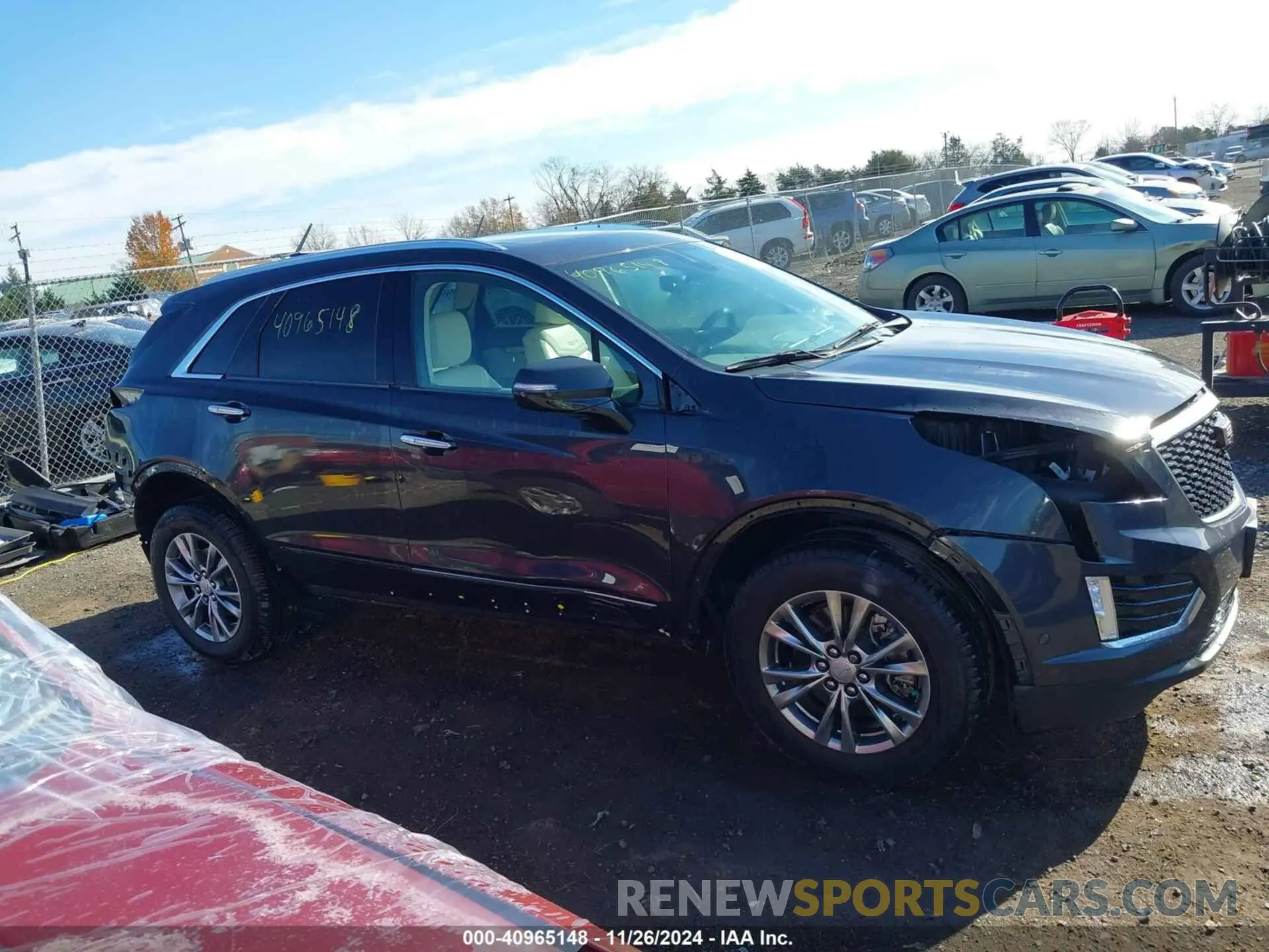 14 Photograph of a damaged car 1GYKNDRSXMZ170187 CADILLAC XT5 2021