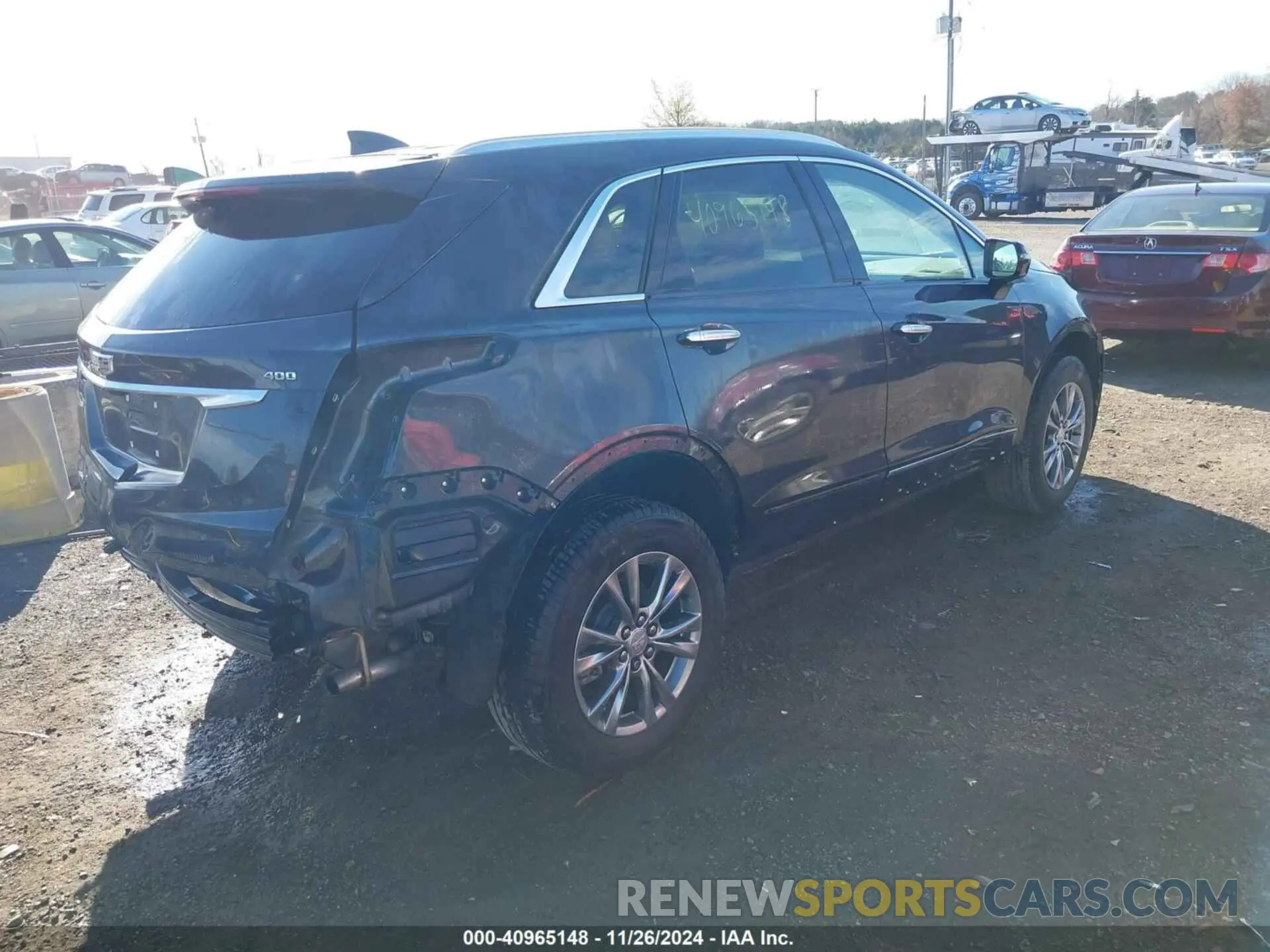 4 Photograph of a damaged car 1GYKNDRSXMZ170187 CADILLAC XT5 2021