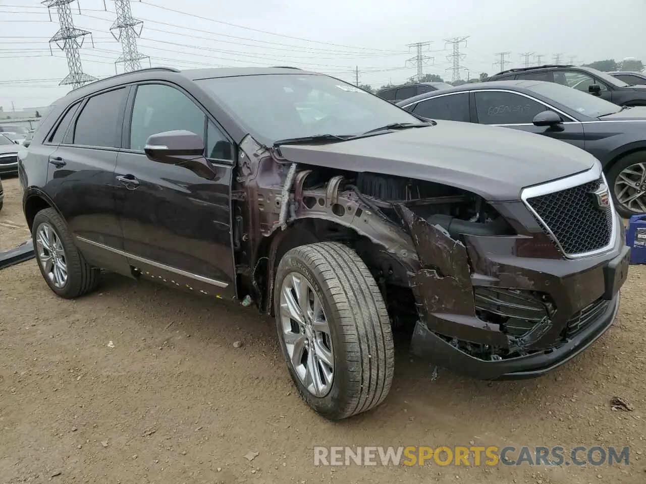 4 Photograph of a damaged car 1GYKNGRS2MZ142286 CADILLAC XT5 2021