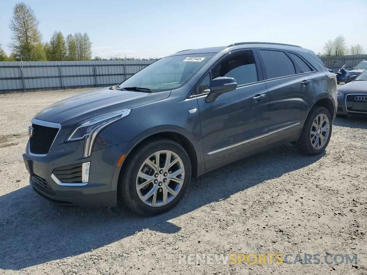 1 Photograph of a damaged car 1GYKNGRS3MZ176043 CADILLAC XT5 2021