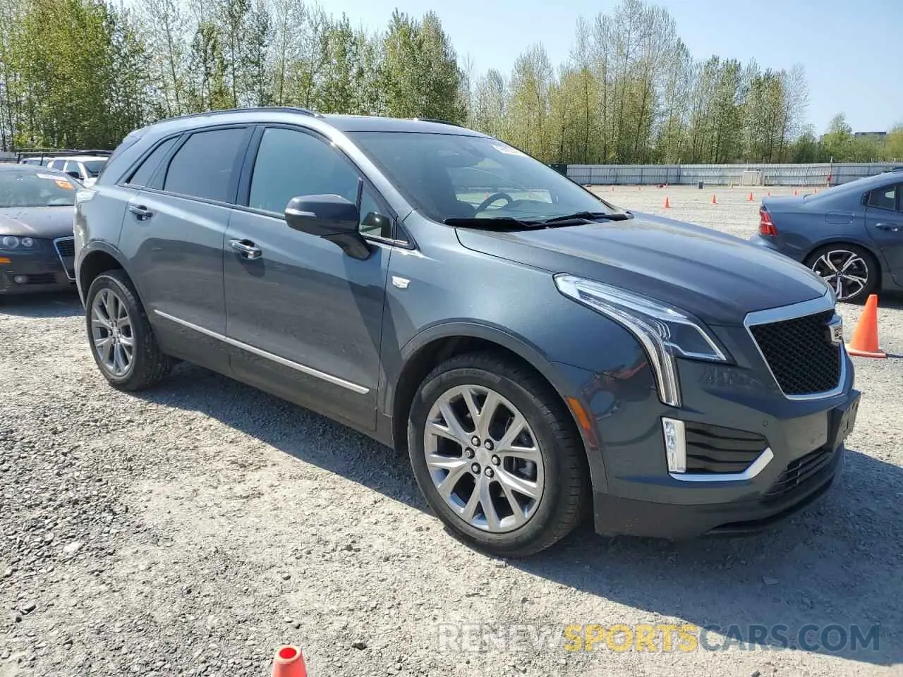 4 Photograph of a damaged car 1GYKNGRS3MZ176043 CADILLAC XT5 2021