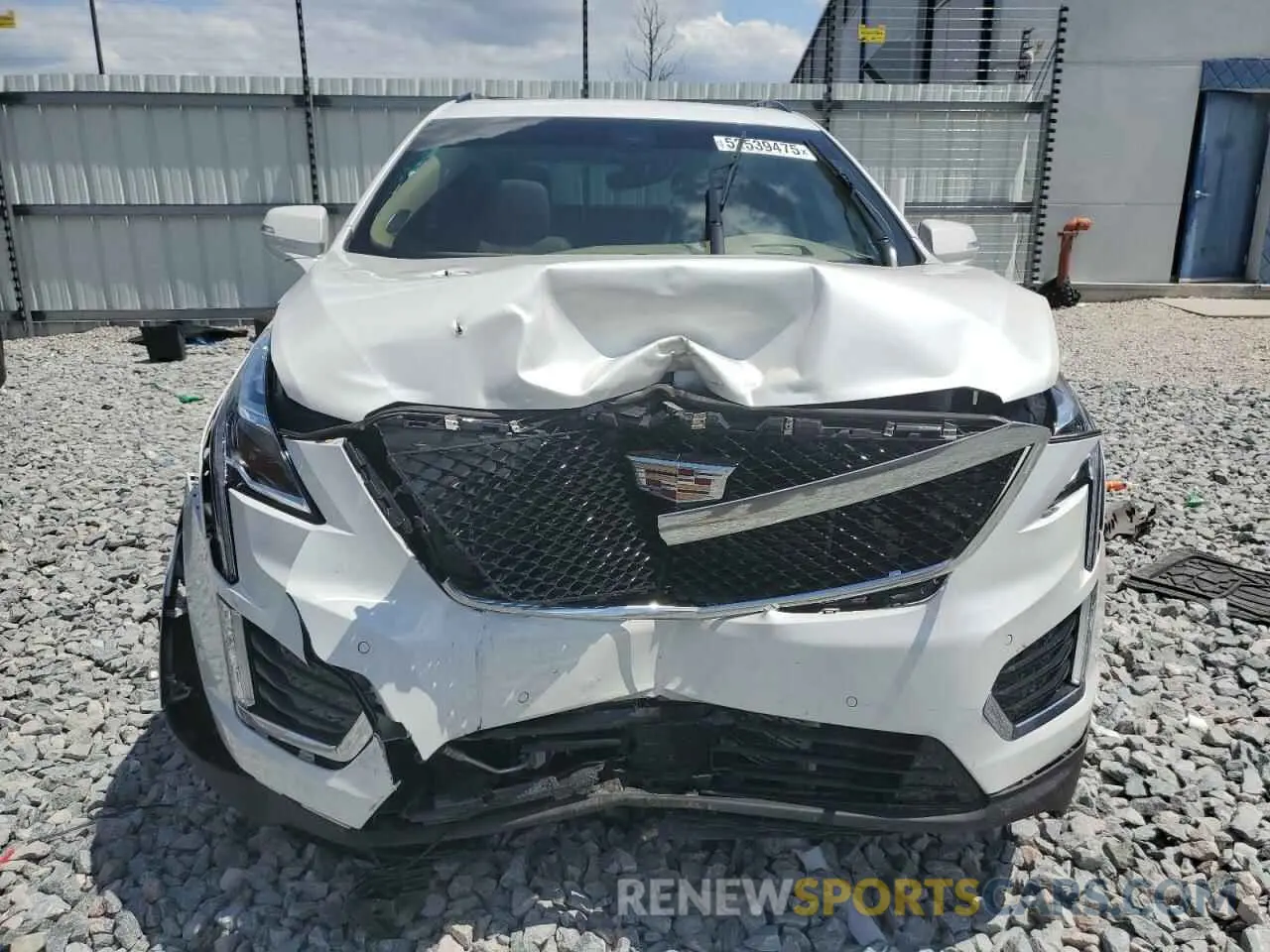 5 Photograph of a damaged car 1GYKNHRS3MZ203120 CADILLAC XT5 2021