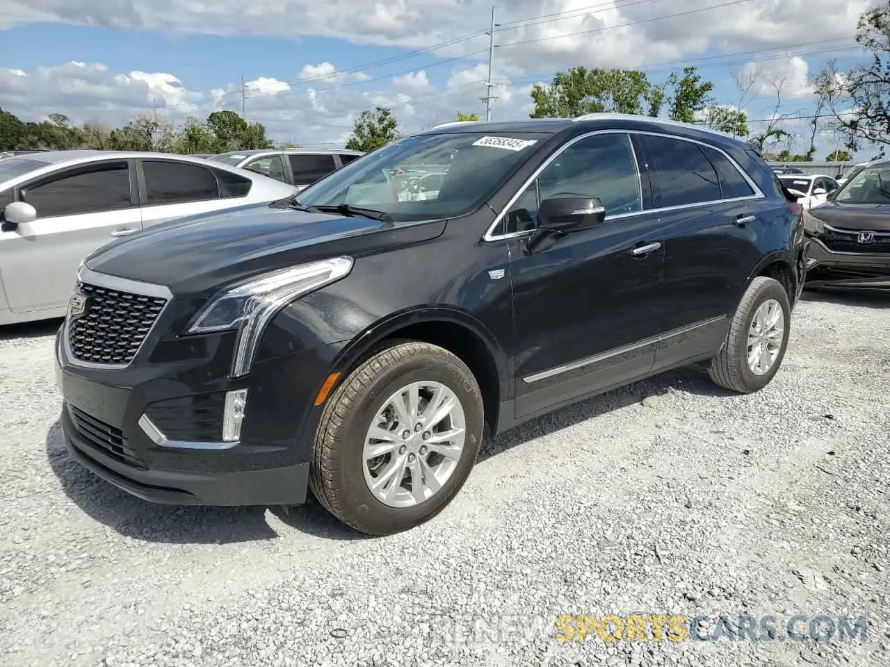 1 Photograph of a damaged car 1GYKNAR46NZ144896 CADILLAC XT5 2022