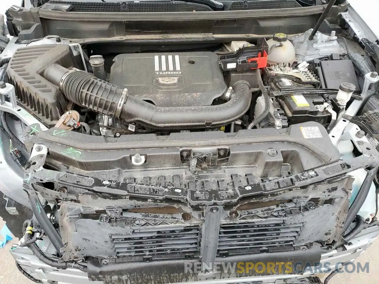 11 Photograph of a damaged car 1GYKNAR47NZ116377 CADILLAC XT5 2022
