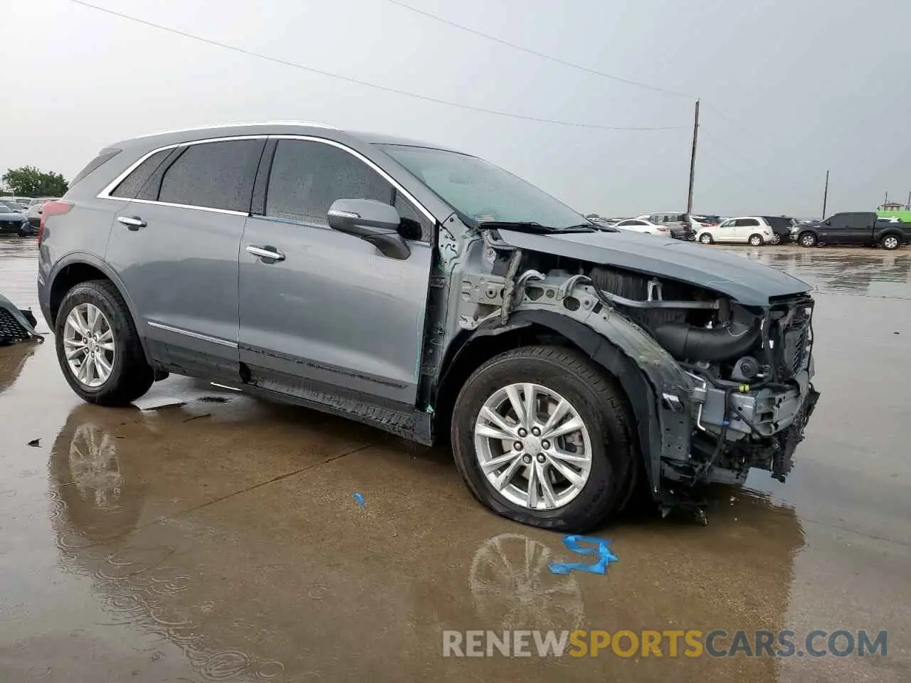 4 Photograph of a damaged car 1GYKNAR47NZ116377 CADILLAC XT5 2022