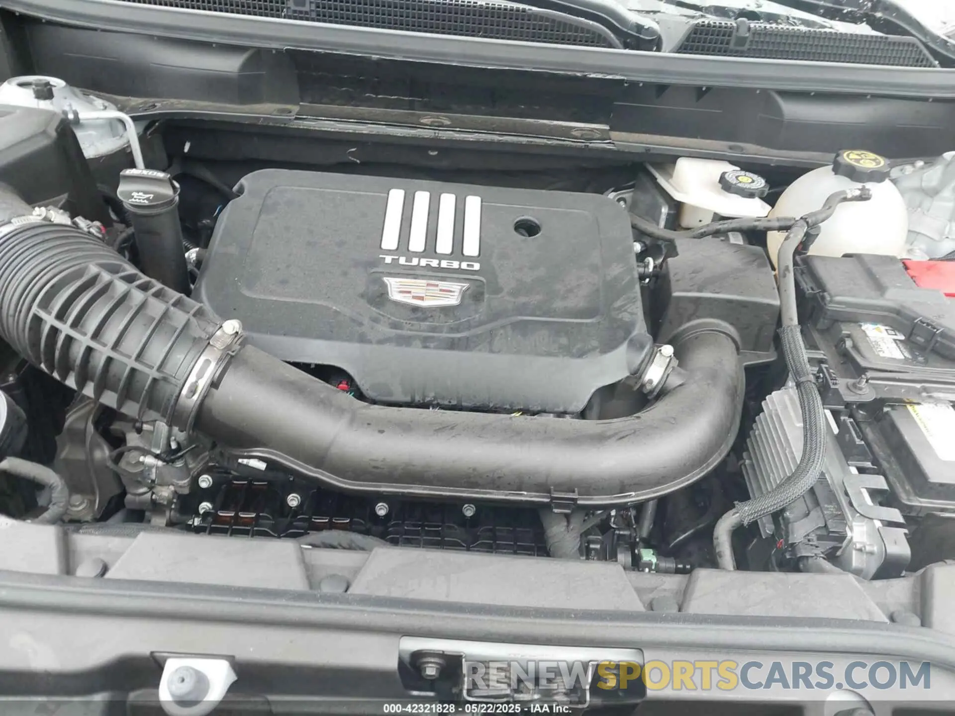 10 Photograph of a damaged car 1GYKNBR4XNZ113088 CADILLAC XT5 2022