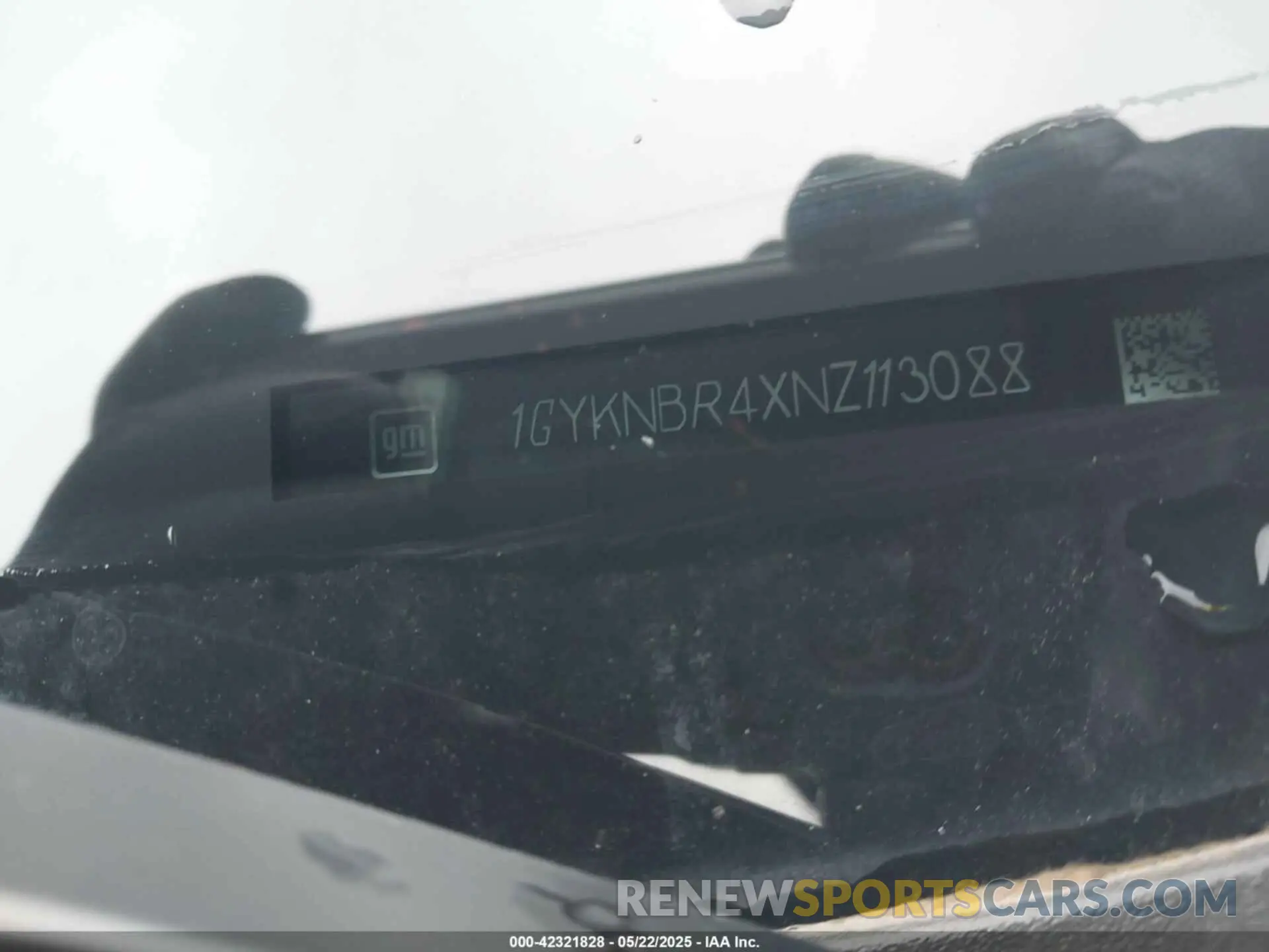 9 Photograph of a damaged car 1GYKNBR4XNZ113088 CADILLAC XT5 2022