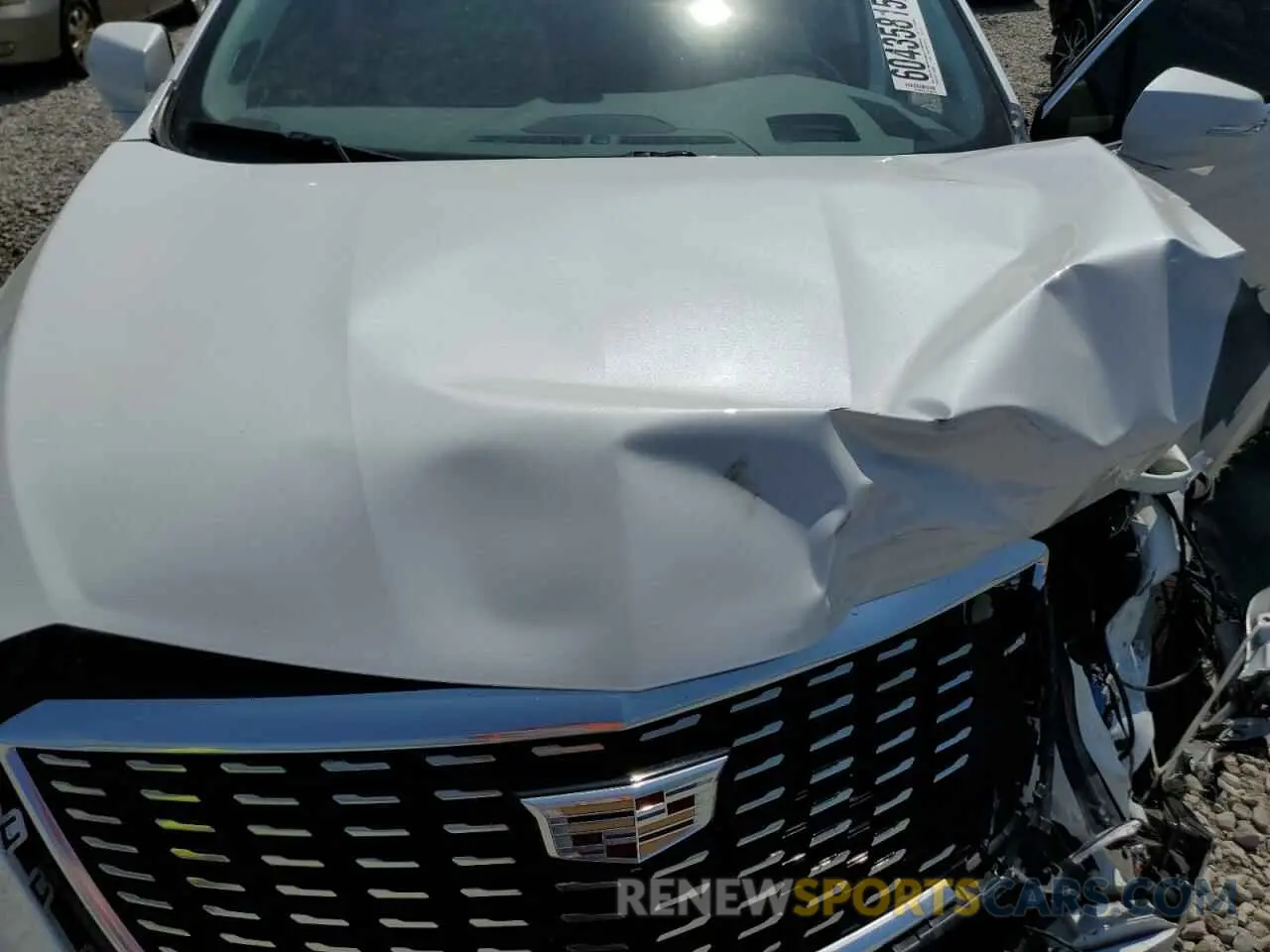 12 Photograph of a damaged car 1GYKNCR41NZ102731 CADILLAC XT5 2022