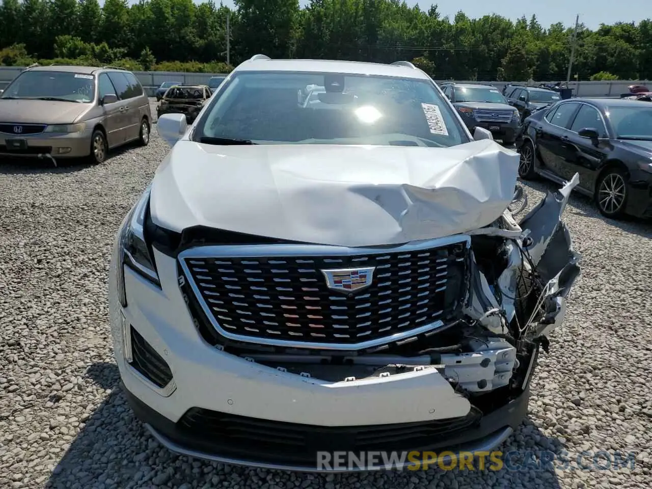 5 Photograph of a damaged car 1GYKNCR41NZ102731 CADILLAC XT5 2022