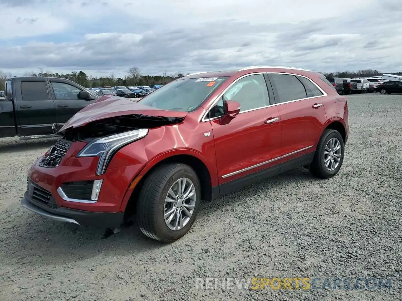 1 Photograph of a damaged car 1GYKNCRS9NZ130520 CADILLAC XT5 2022
