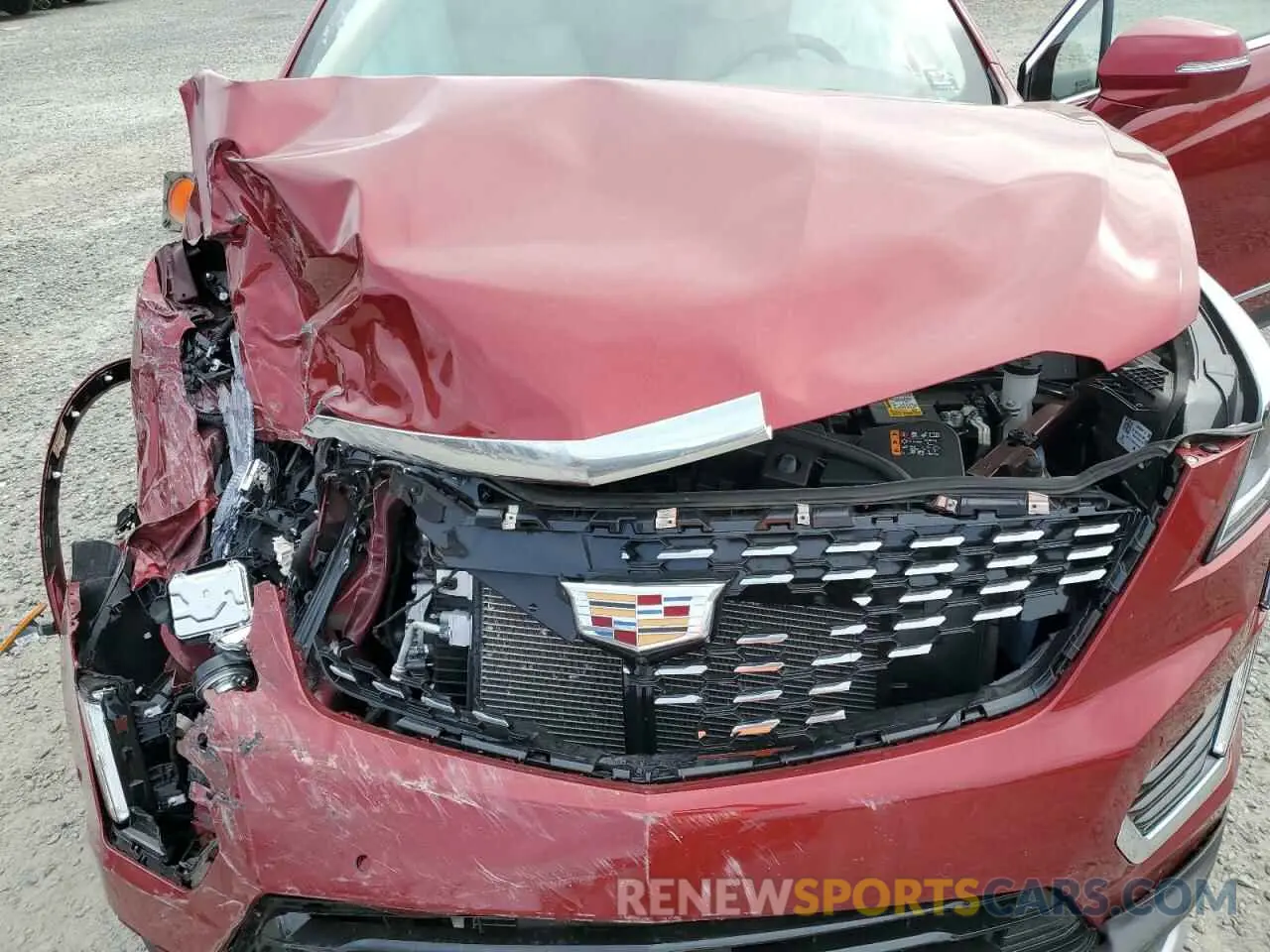 13 Photograph of a damaged car 1GYKNCRS9NZ130520 CADILLAC XT5 2022