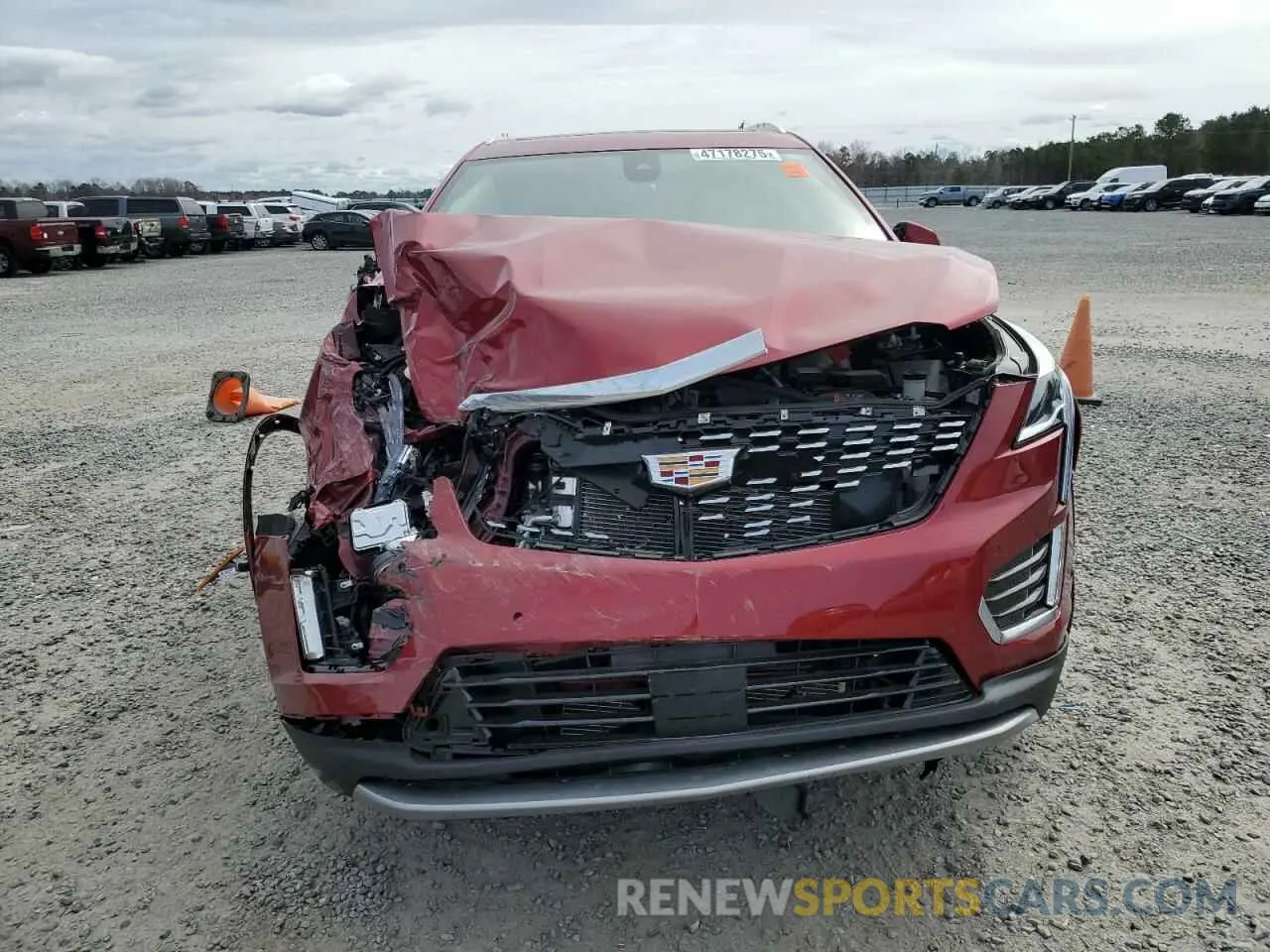 5 Photograph of a damaged car 1GYKNCRS9NZ130520 CADILLAC XT5 2022