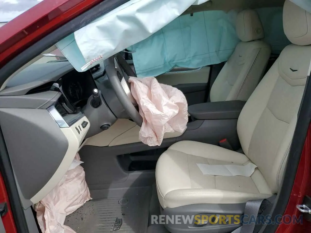 7 Photograph of a damaged car 1GYKNCRS9NZ130520 CADILLAC XT5 2022