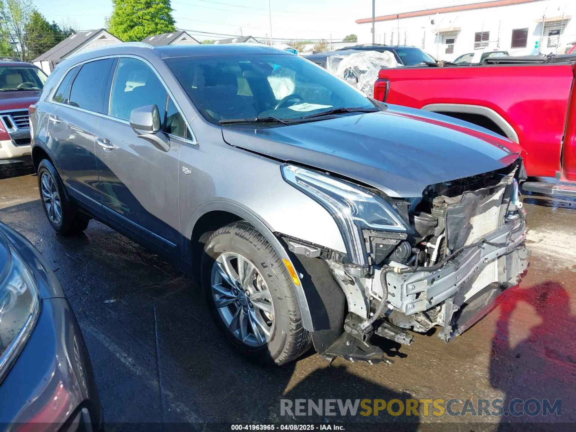 1 Photograph of a damaged car 1GYKNDRS3NZ106378 CADILLAC XT5 2022