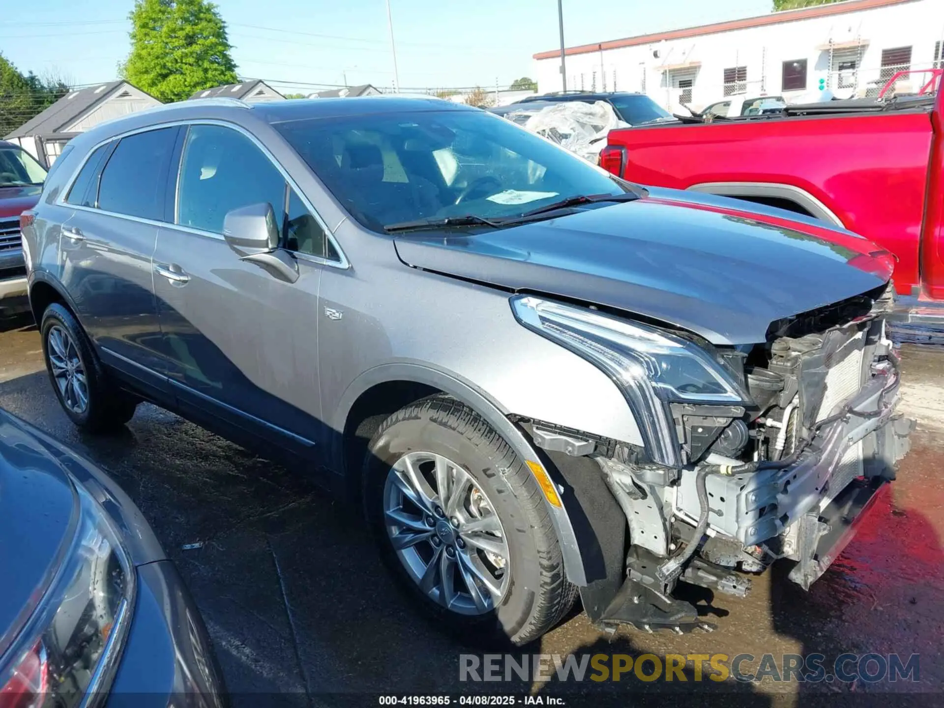 13 Photograph of a damaged car 1GYKNDRS3NZ106378 CADILLAC XT5 2022