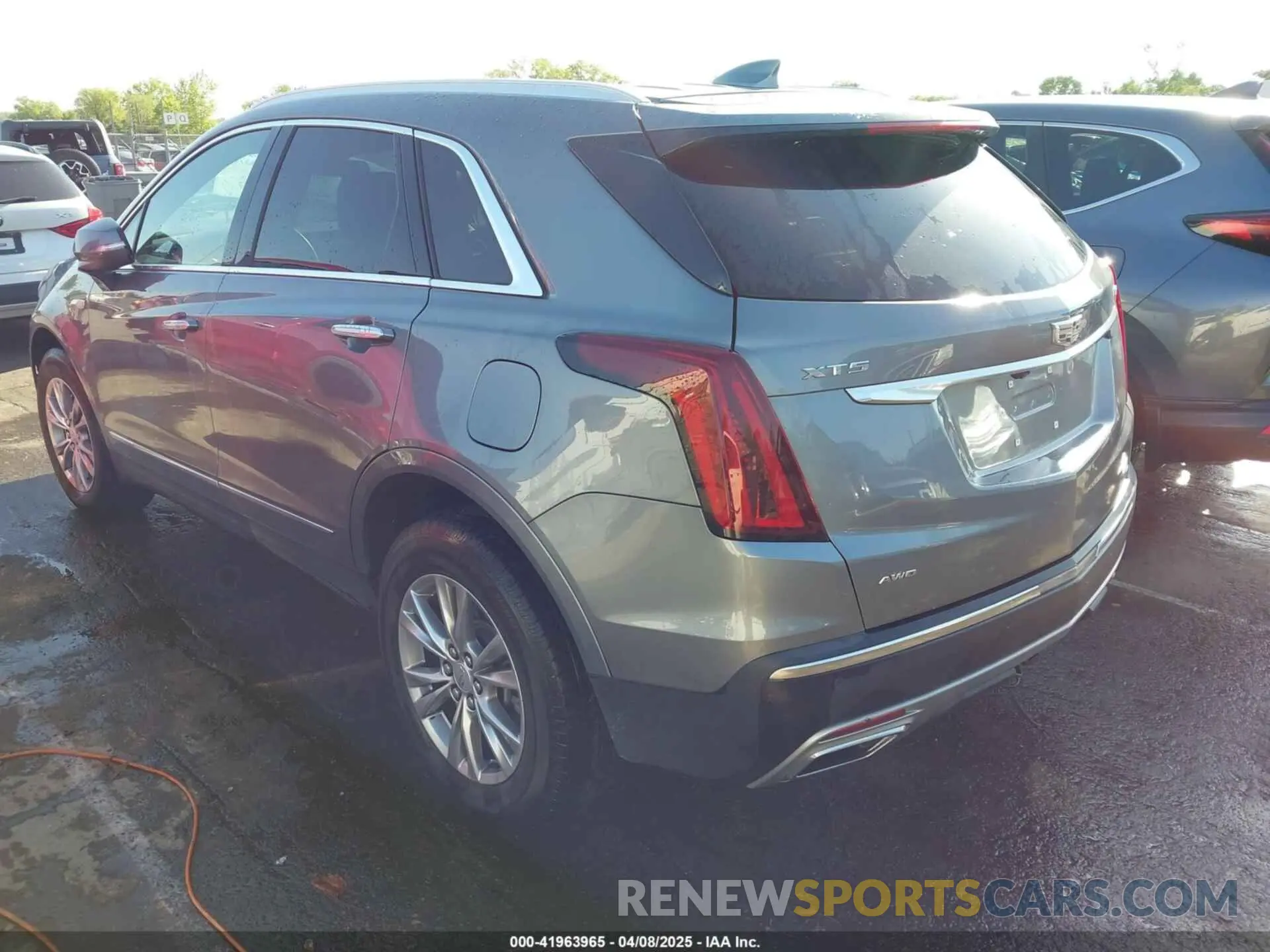 3 Photograph of a damaged car 1GYKNDRS3NZ106378 CADILLAC XT5 2022
