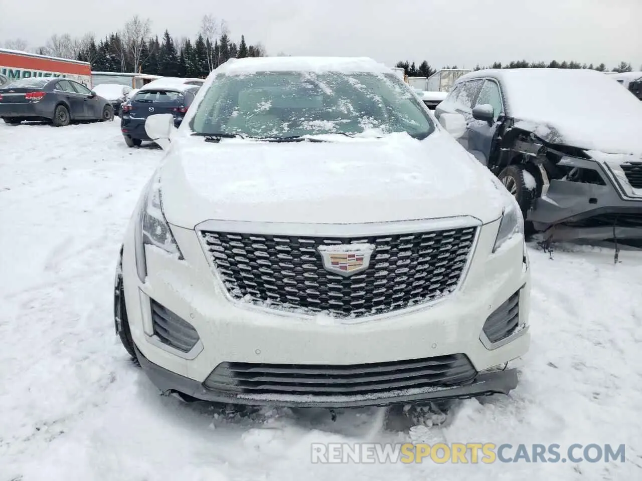 5 Photograph of a damaged car 1GYKNDRS5NZ133758 CADILLAC XT5 2022