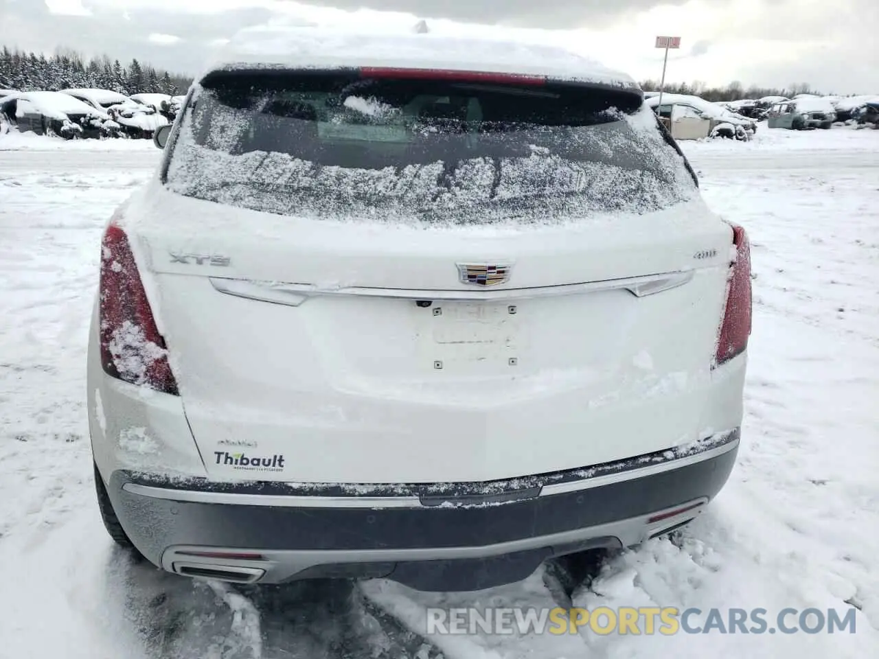 6 Photograph of a damaged car 1GYKNDRS5NZ133758 CADILLAC XT5 2022