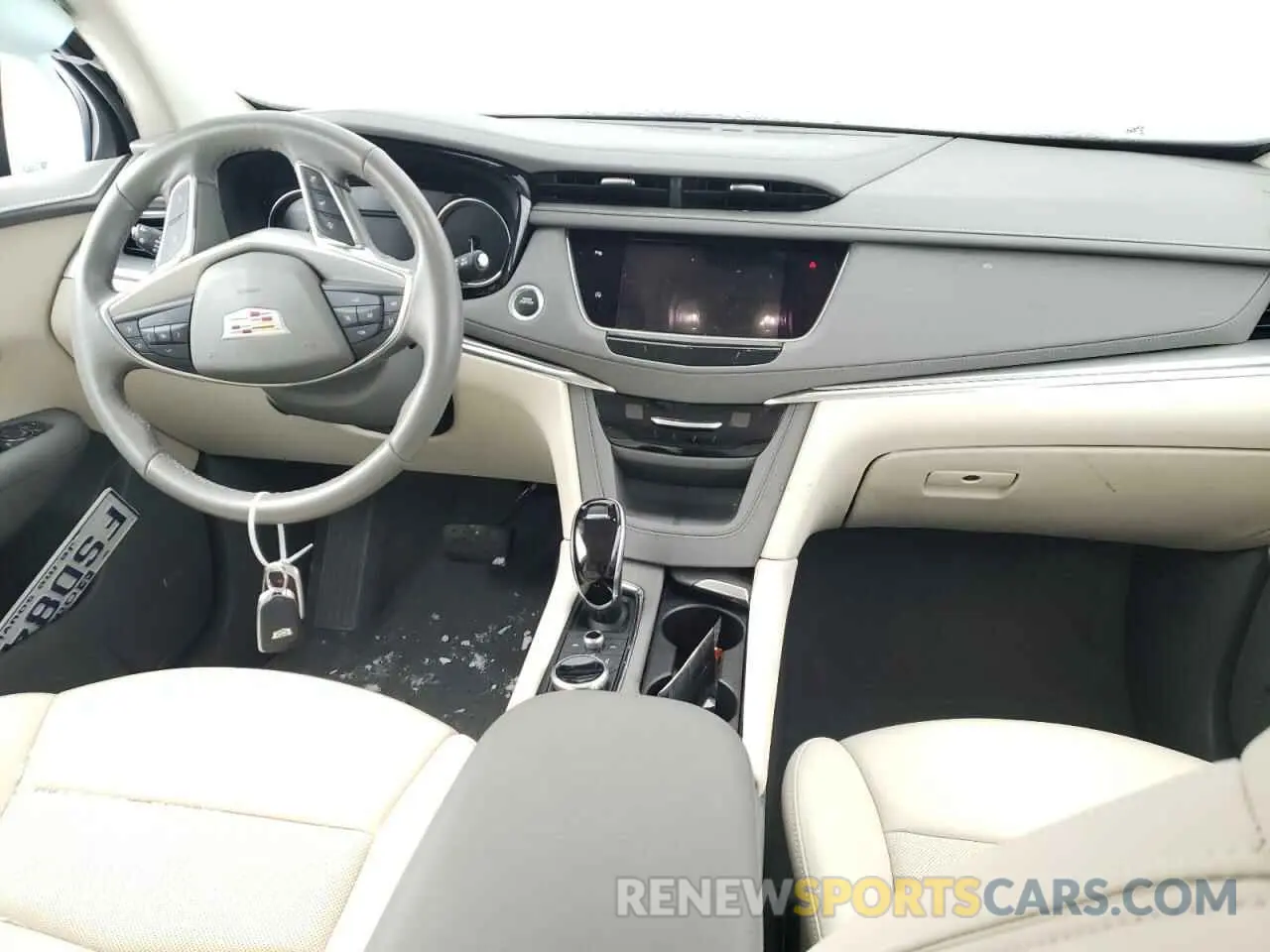 8 Photograph of a damaged car 1GYKNDRS5NZ133758 CADILLAC XT5 2022