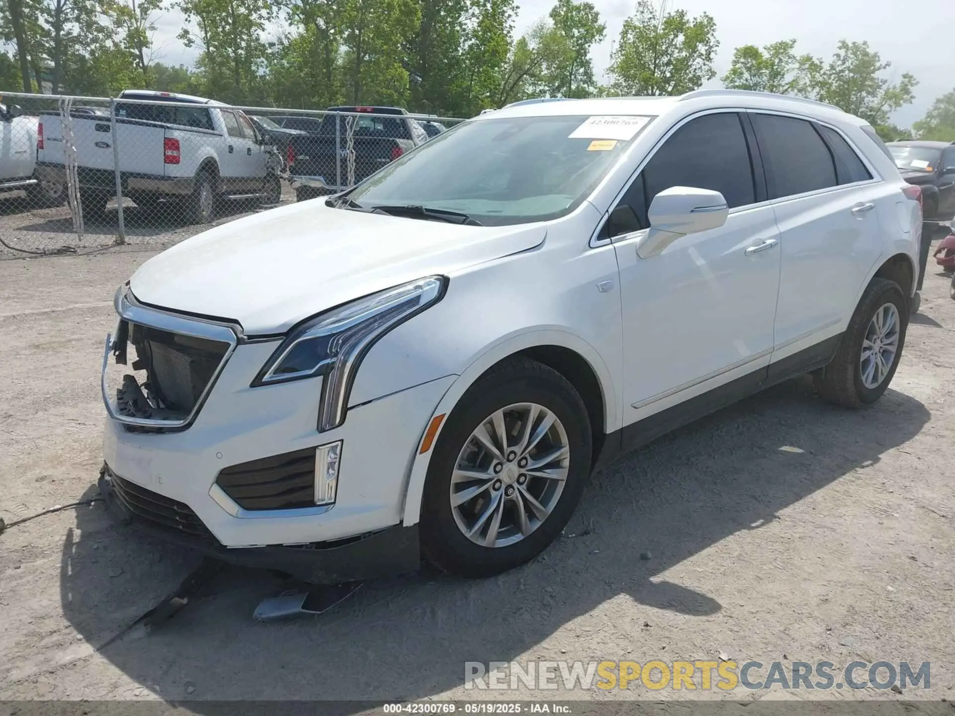 2 Photograph of a damaged car 1GYKNDRS7NZ155485 CADILLAC XT5 2022