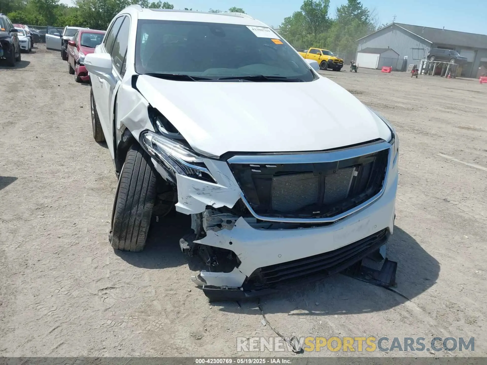 6 Photograph of a damaged car 1GYKNDRS7NZ155485 CADILLAC XT5 2022