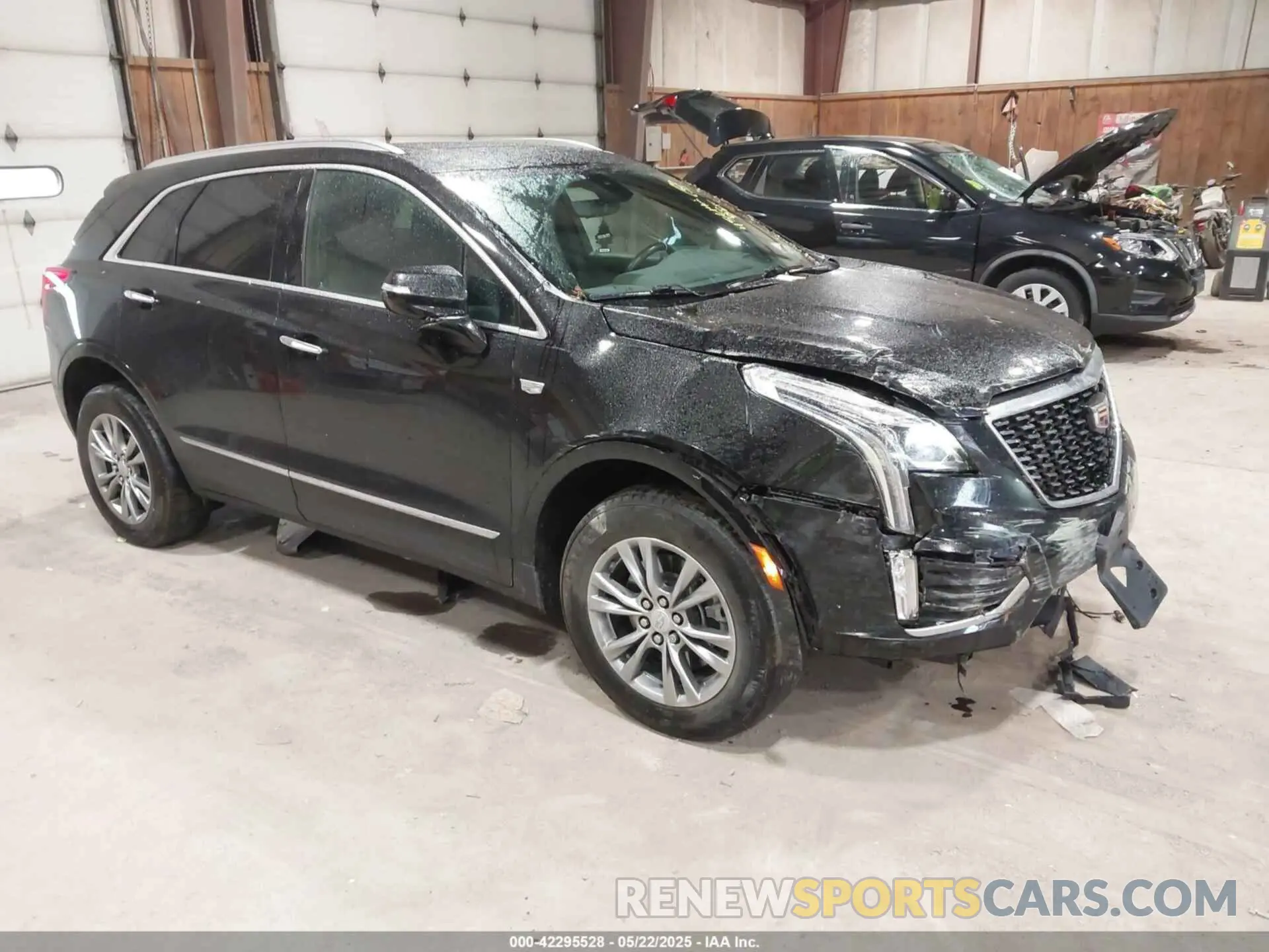 1 Photograph of a damaged car 1GYKNDRS8NZ163725 CADILLAC XT5 2022