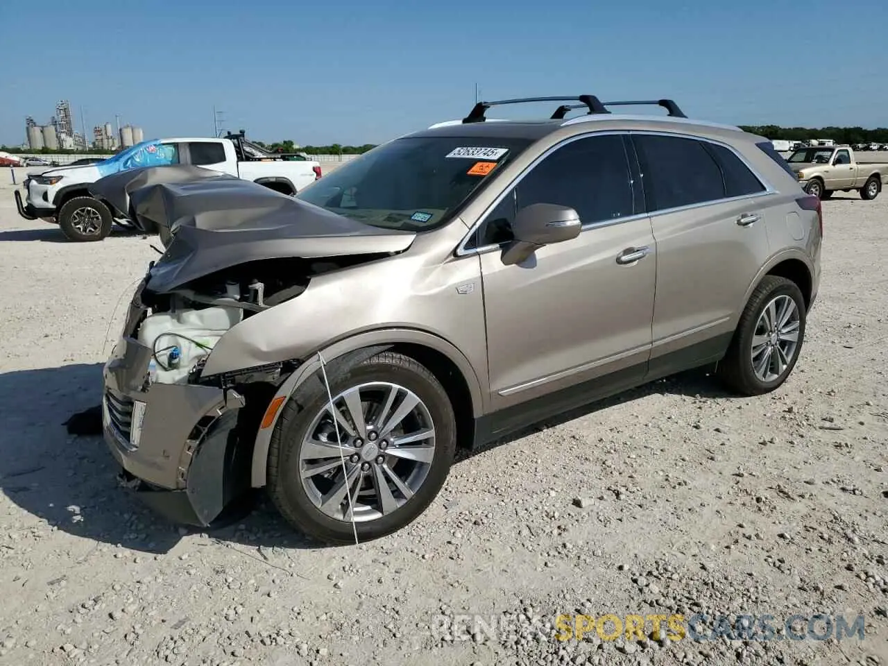 1 Photograph of a damaged car 1GYKNERS9NZ120517 CADILLAC XT5 2022
