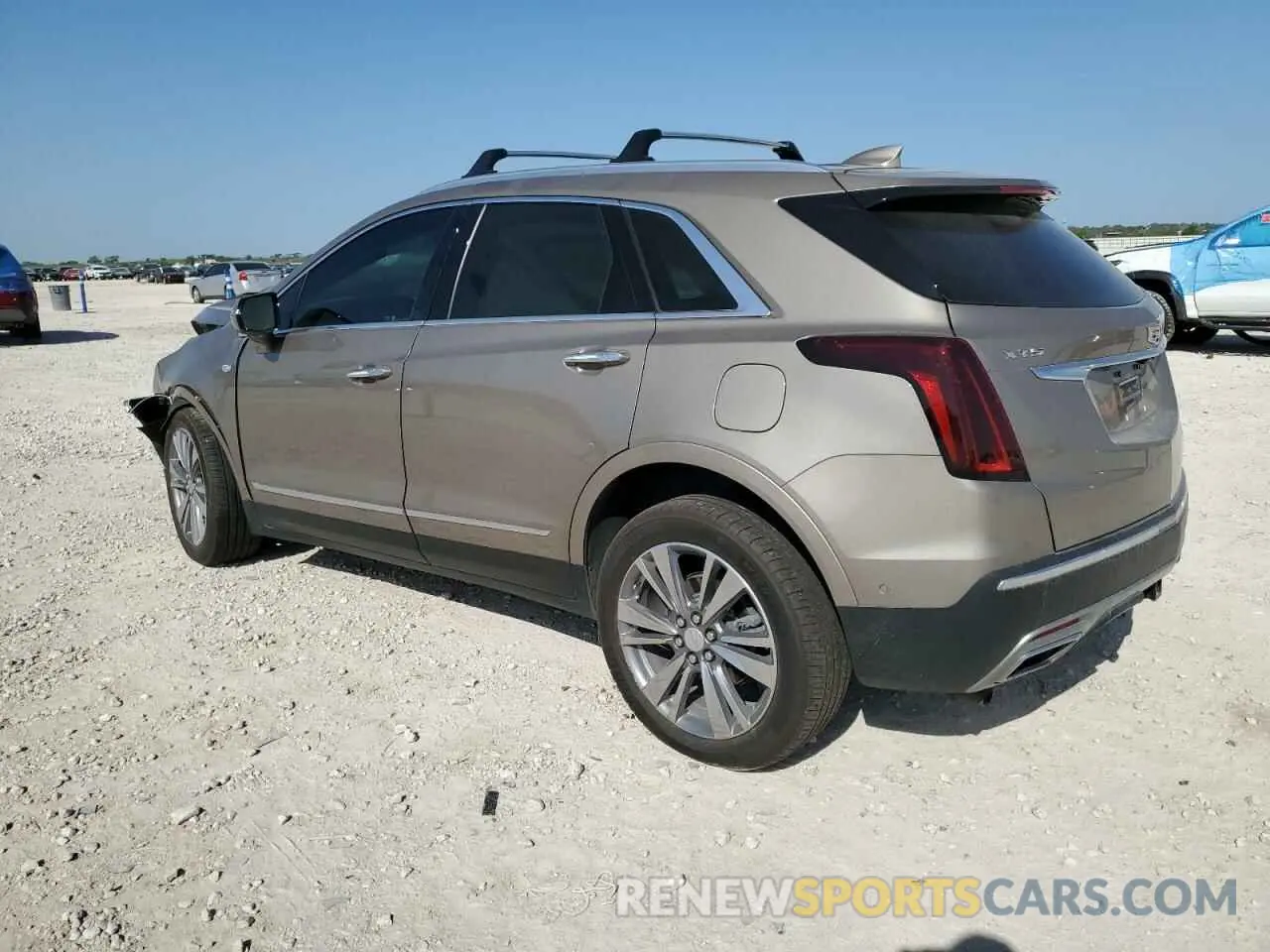 2 Photograph of a damaged car 1GYKNERS9NZ120517 CADILLAC XT5 2022