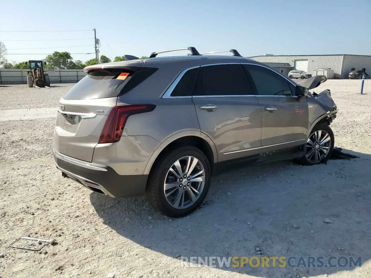 3 Photograph of a damaged car 1GYKNERS9NZ120517 CADILLAC XT5 2022