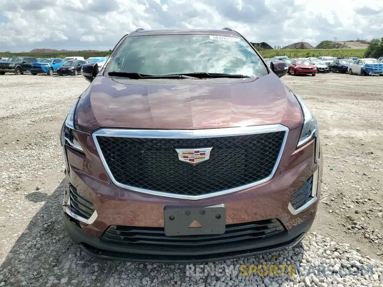 5 Photograph of a damaged car 1GYKNGRS1NZ177886 CADILLAC XT5 2022
