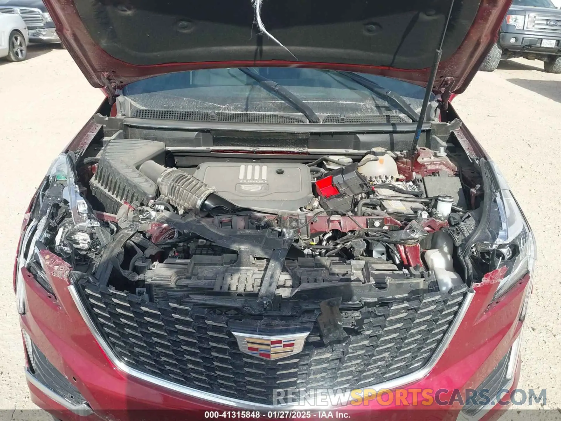 10 Photograph of a damaged car 1GYKNAR42PZ147121 CADILLAC XT5 2023