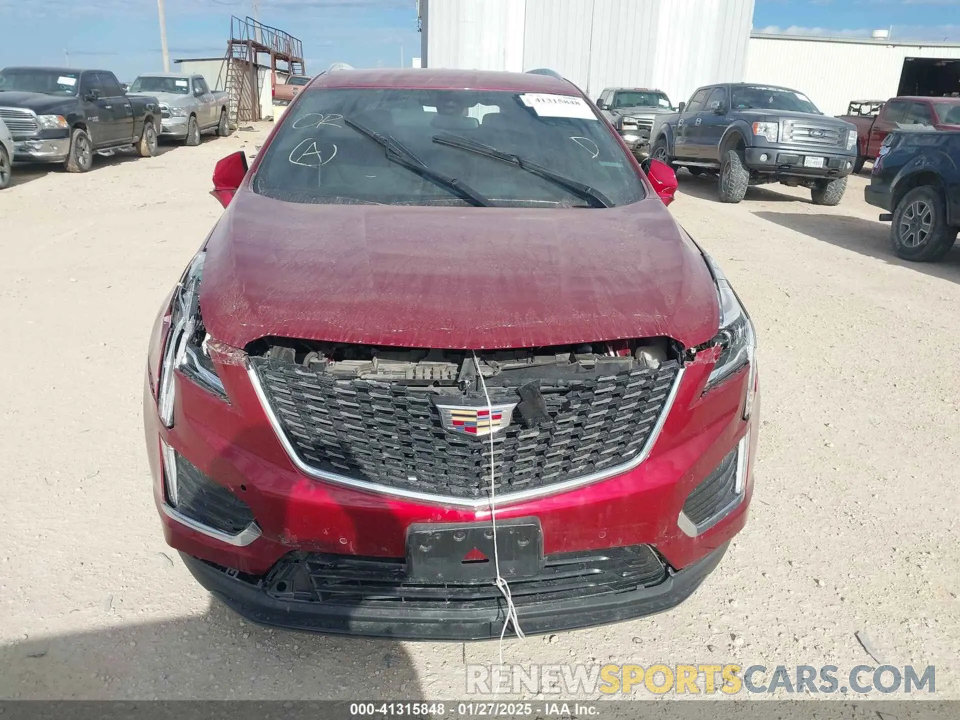 12 Photograph of a damaged car 1GYKNAR42PZ147121 CADILLAC XT5 2023