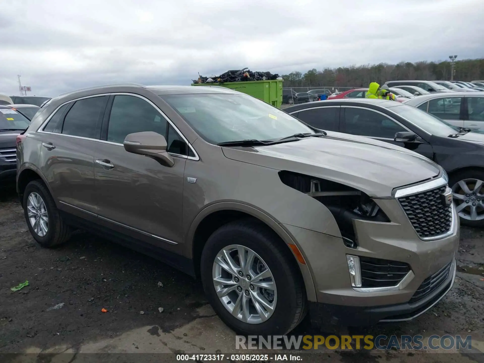 13 Photograph of a damaged car 1GYKNAR45PZ140440 CADILLAC XT5 2023