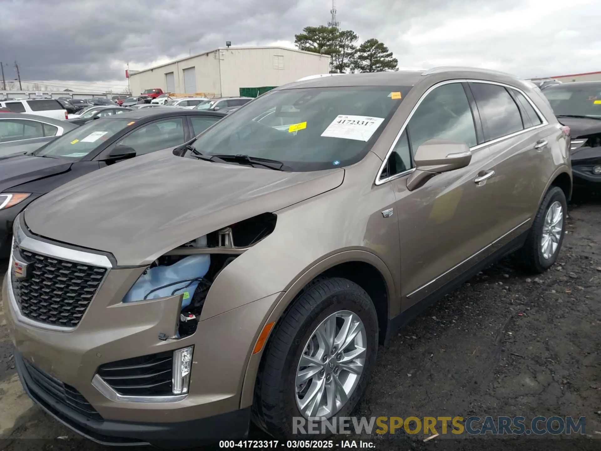2 Photograph of a damaged car 1GYKNAR45PZ140440 CADILLAC XT5 2023